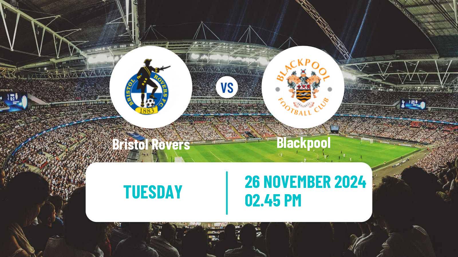 Soccer English League One Bristol Rovers - Blackpool