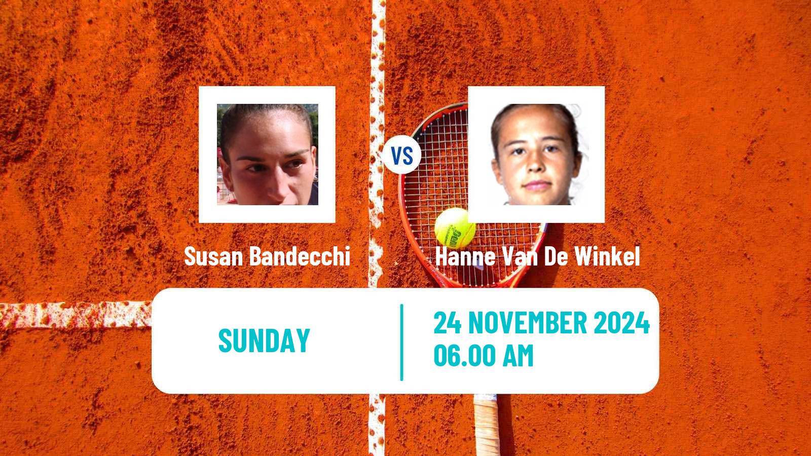 Tennis ITF W35 Lousada Women Susan Bandecchi - Hanne Van De Winkel