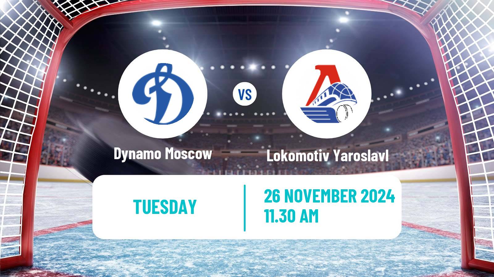 Hockey KHL Dynamo Moscow - Lokomotiv Yaroslavl