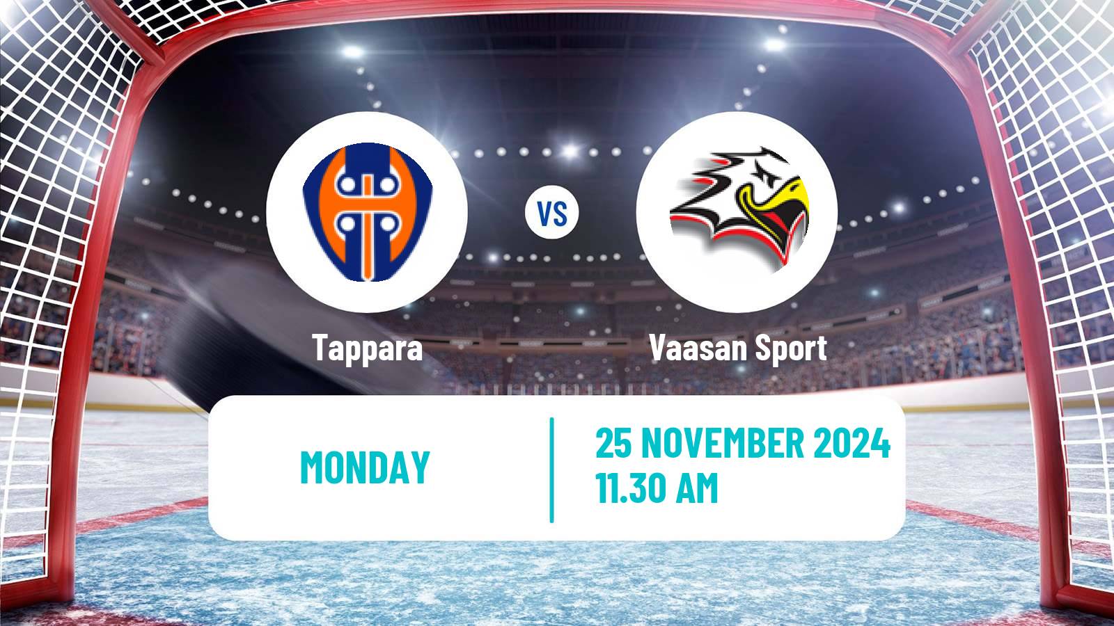 Hockey Finnish SM-liiga Tappara - Vaasan Sport