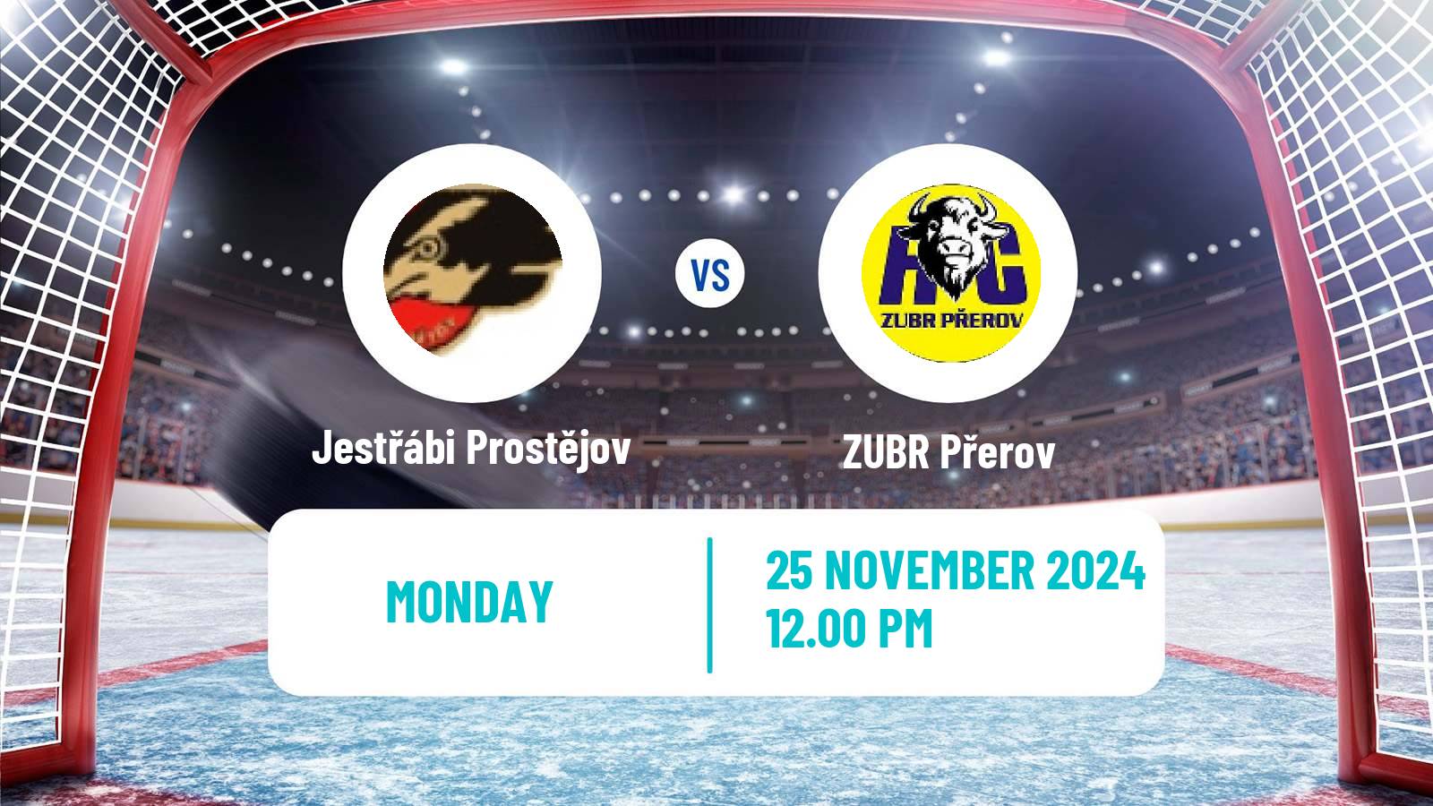 Hockey Czech Chance Liga Jestřábi Prostějov - ZUBR Přerov