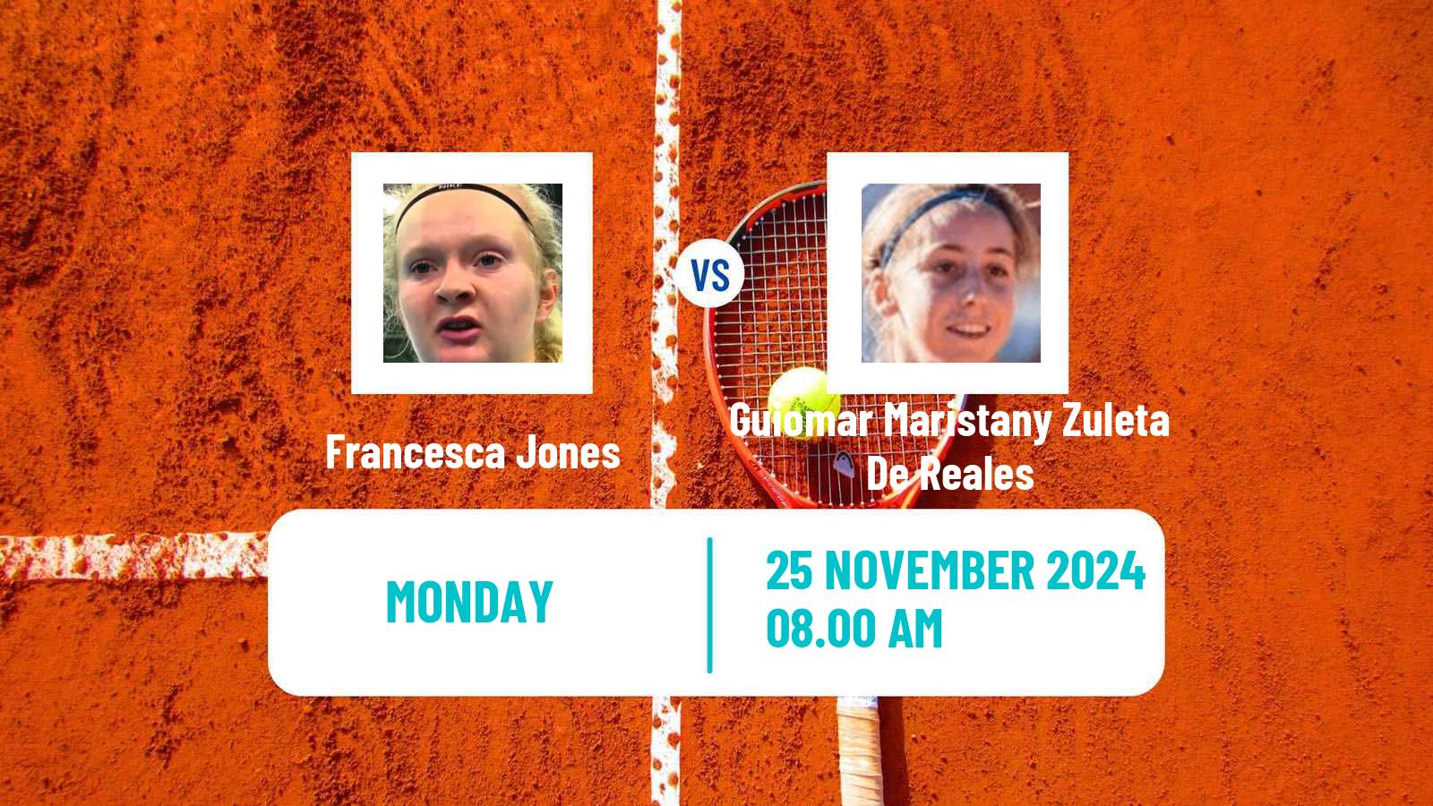 Tennis Buenos Aires Challenger Women Francesca Jones - Guiomar Maristany Zuleta De Reales