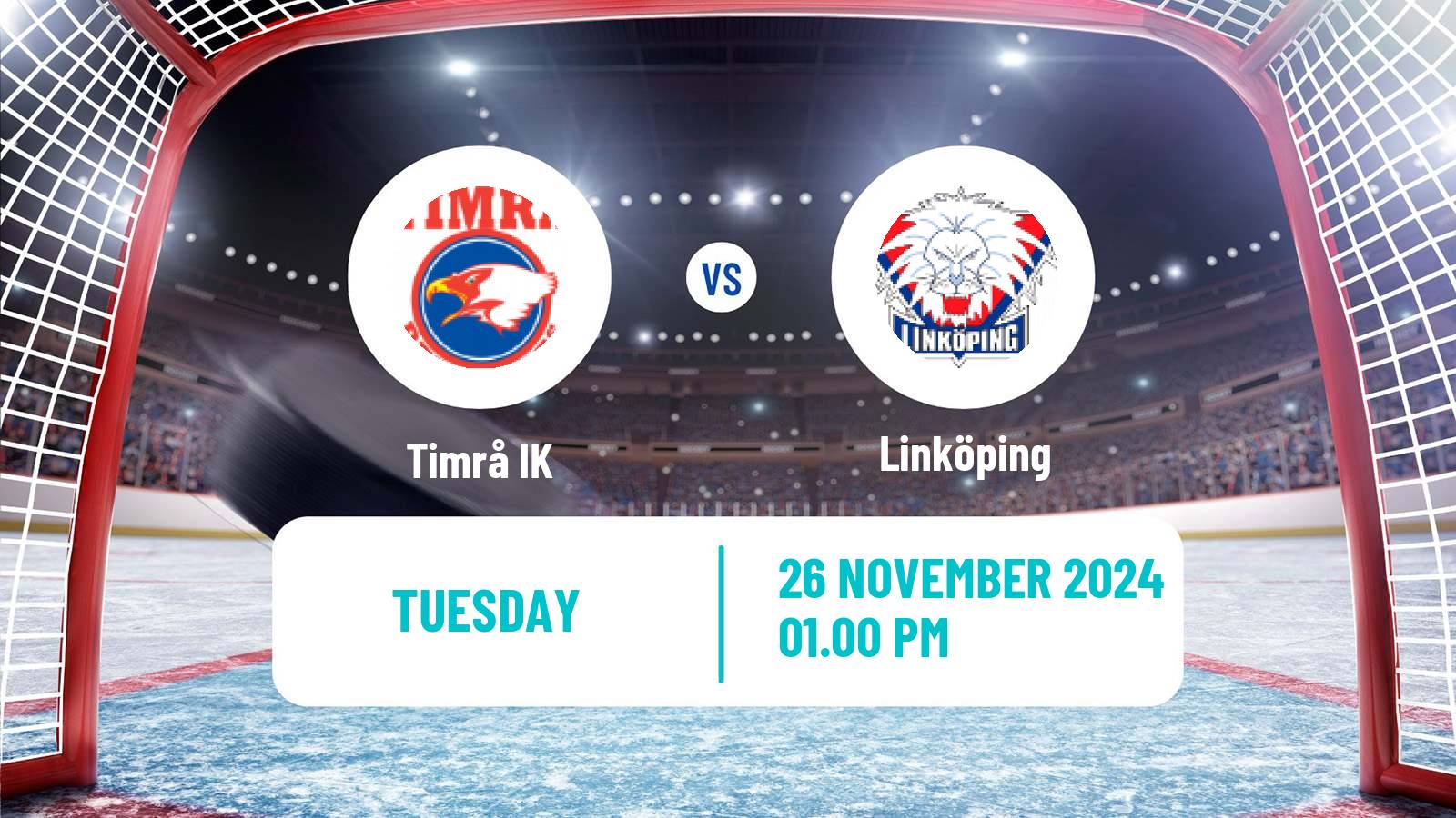 Hockey SHL Timrå - Linköping