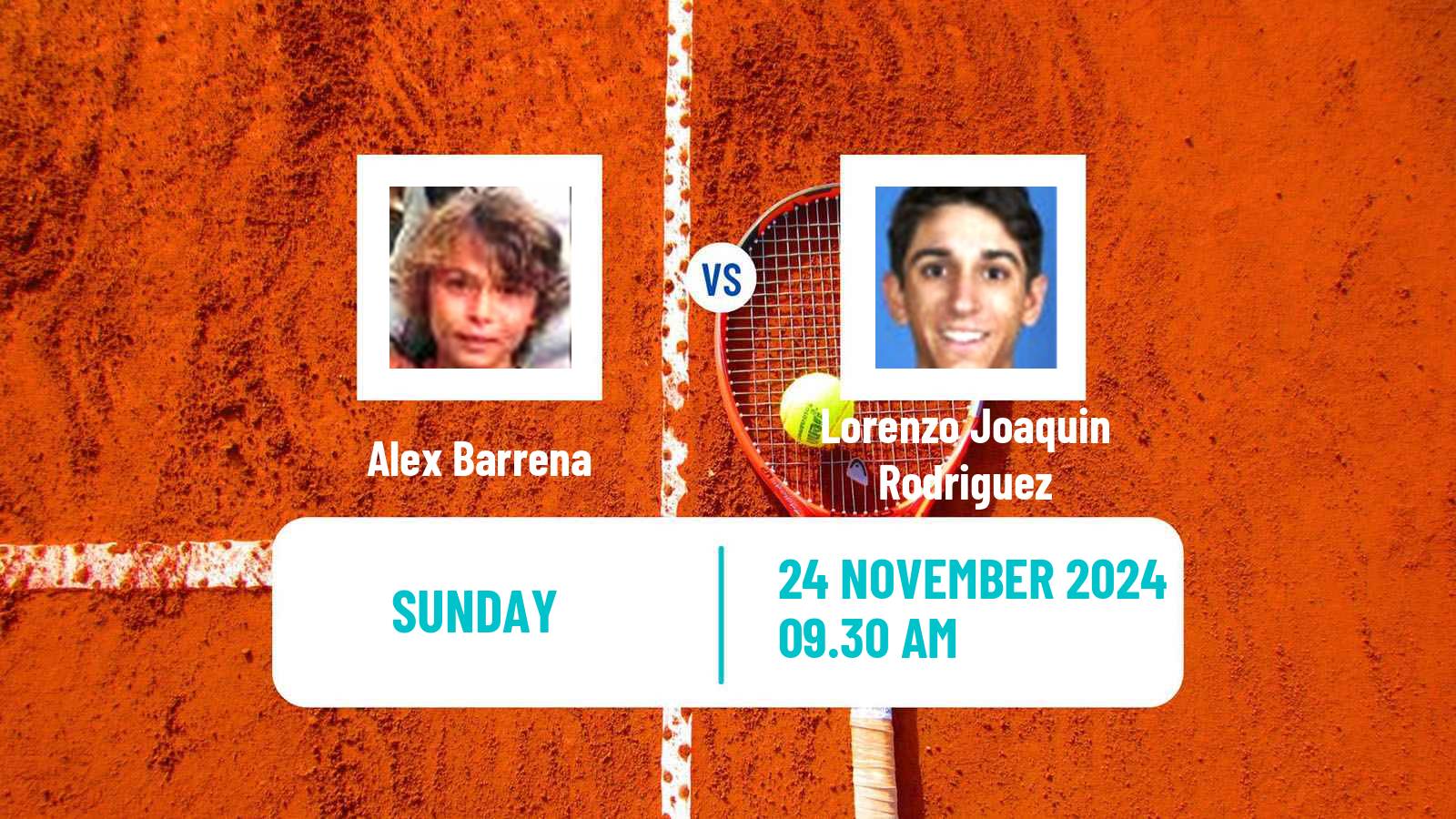 Tennis ITF M15 Azul Men Alex Barrena - Lorenzo Joaquin Rodriguez