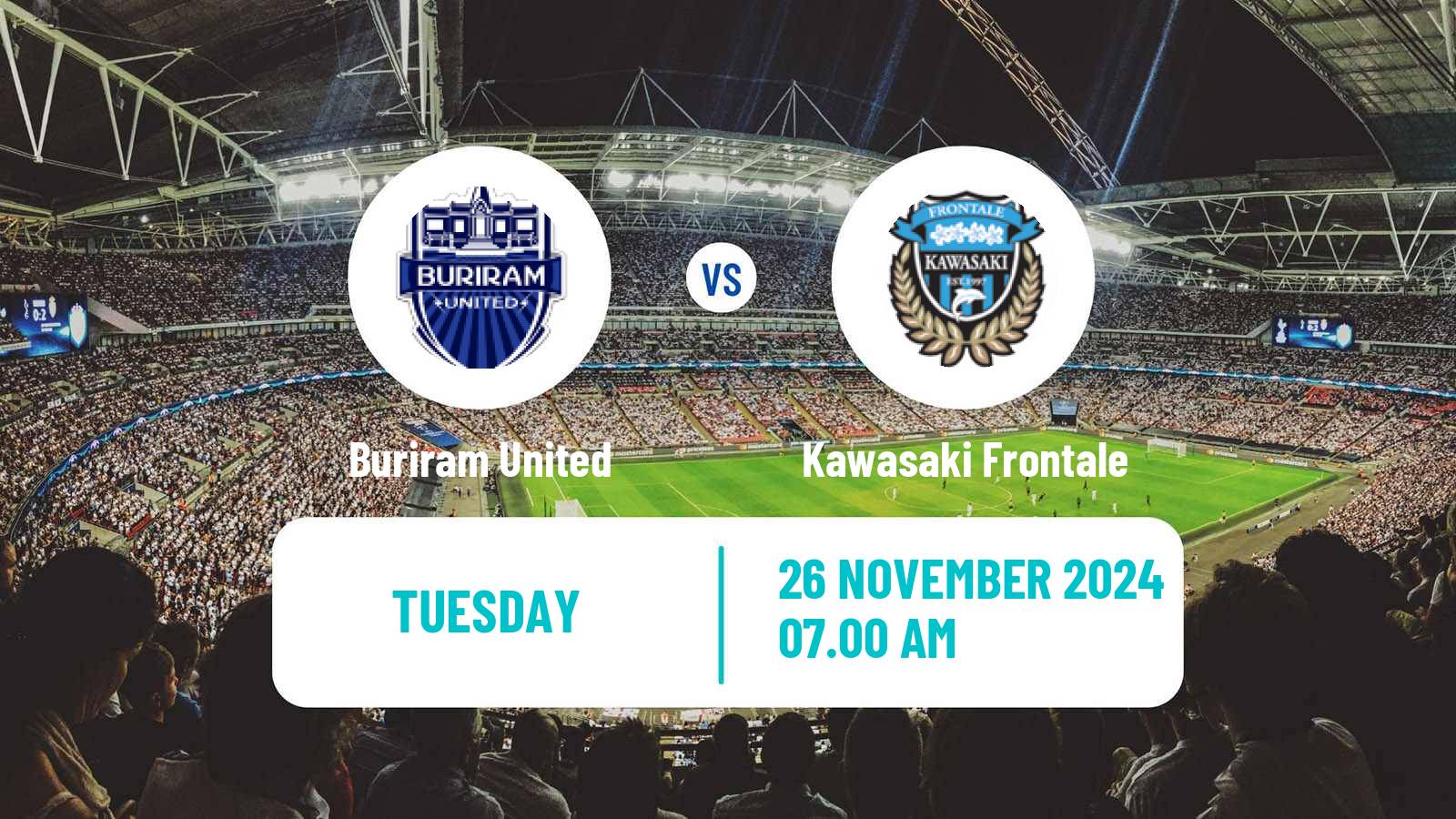 Soccer AFC Champions League Buriram United - Kawasaki Frontale