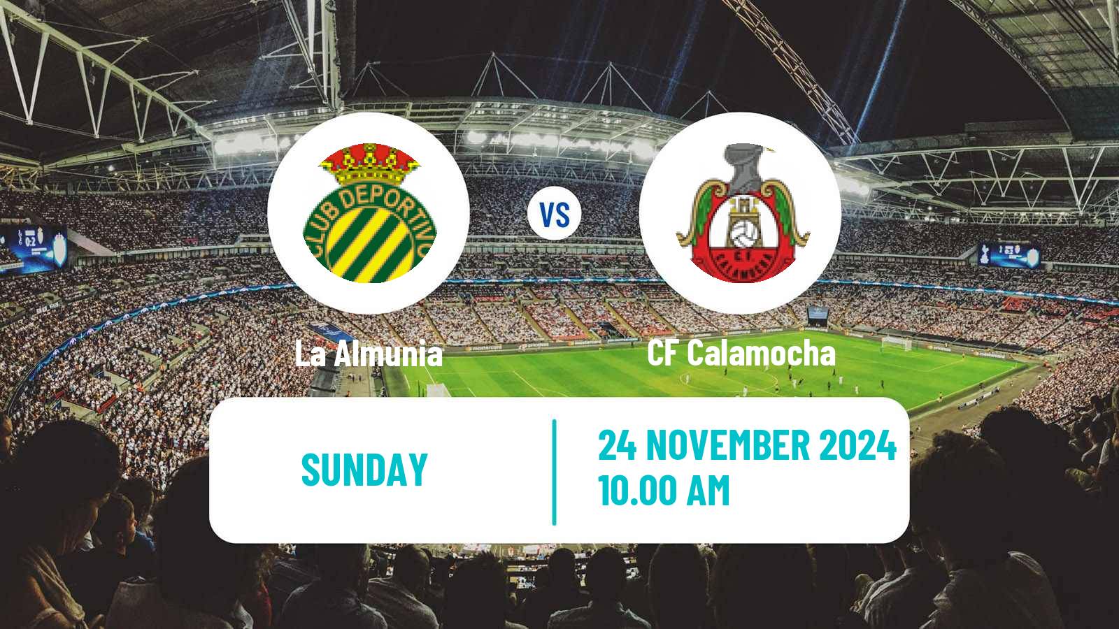 Soccer Spanish Tercera RFEF - Group 17 La Almunia - Calamocha