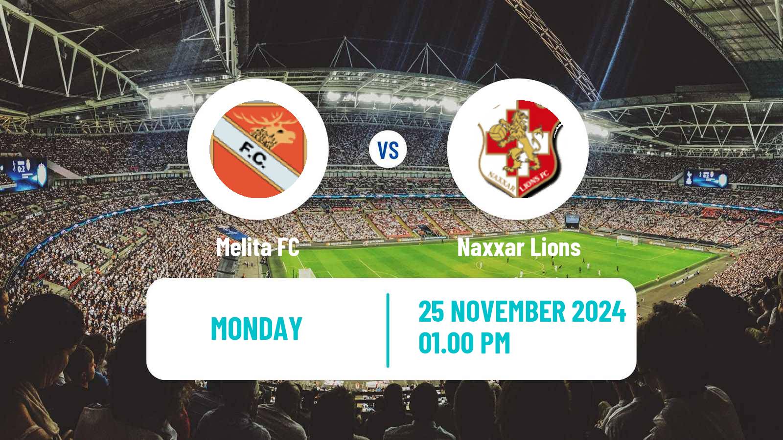 Soccer Maltese Premier League Melita - Naxxar Lions