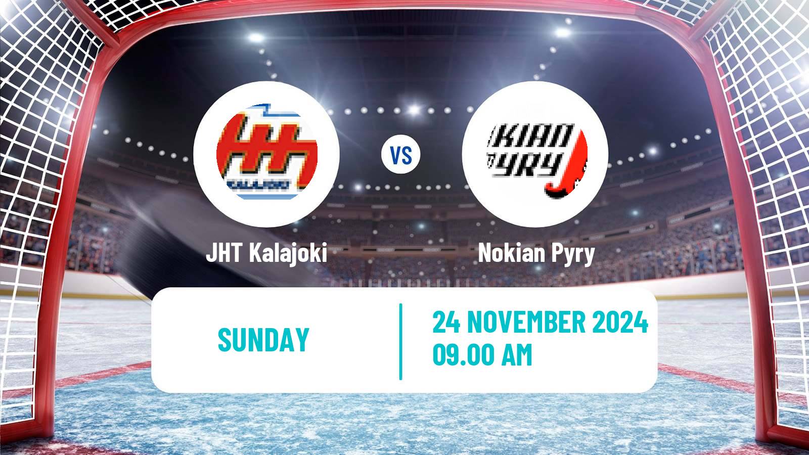 Hockey Finnish Suomi-sarja JHT Kalajoki - Nokian Pyry