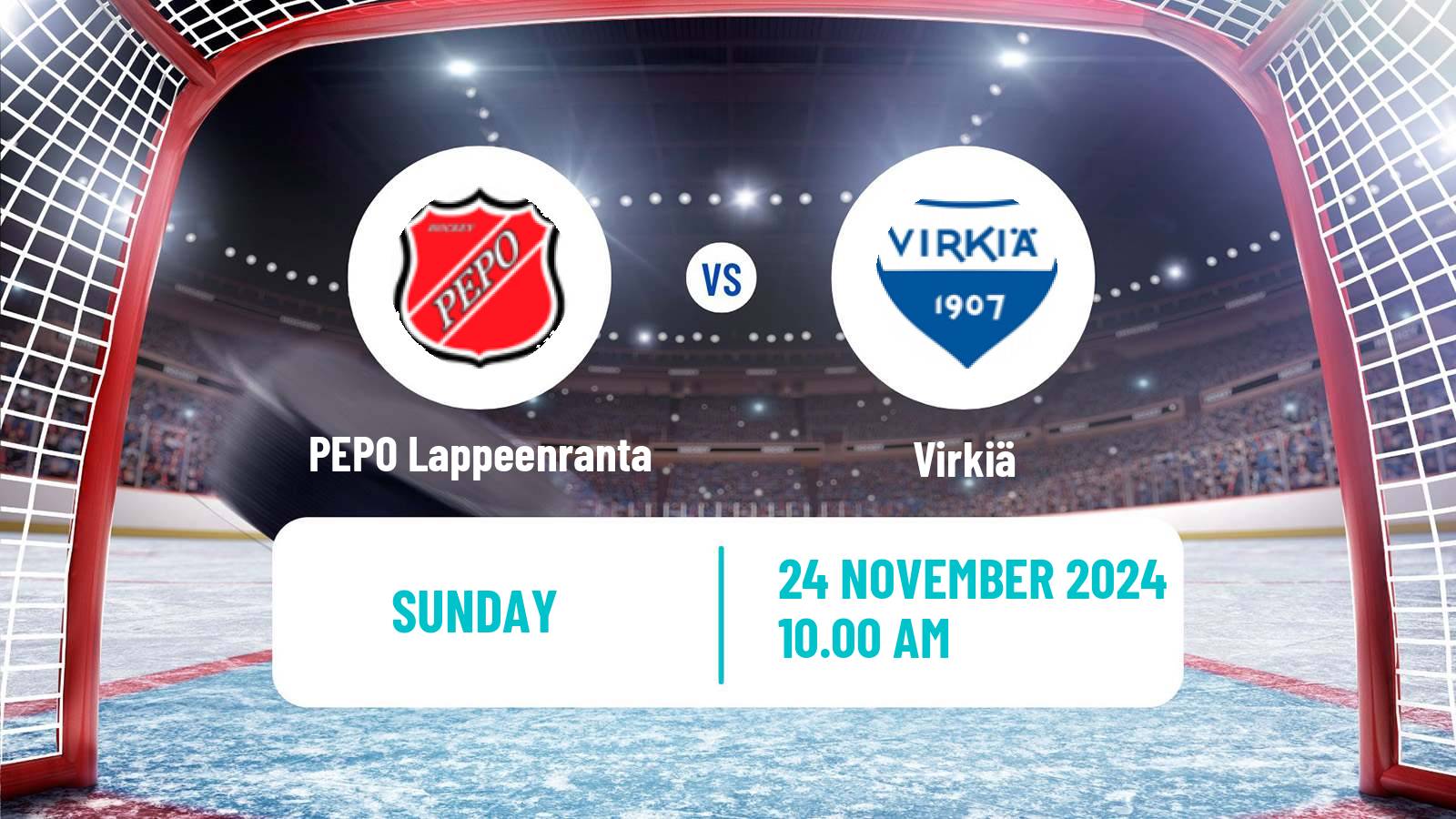 Hockey Finnish Suomi-sarja PEPO Lappeenranta - Virkiä