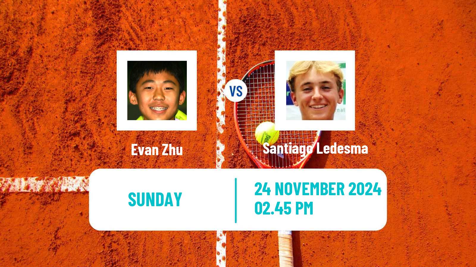 Tennis Manzanillo Challenger Men Evan Zhu - Santiago Ledesma