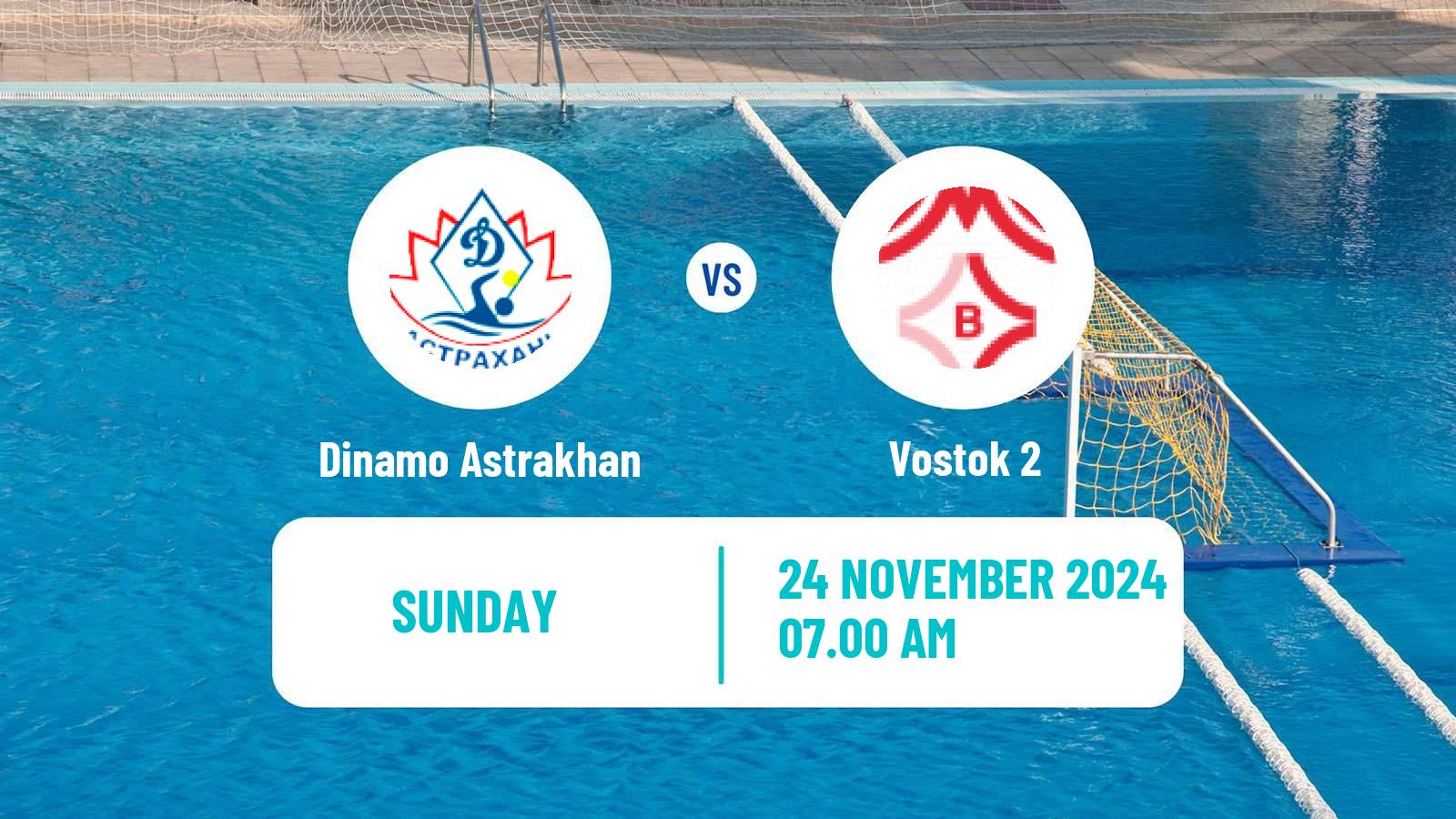 Water polo Russian Championship Water Polo Dinamo Astrakhan - Vostok 2