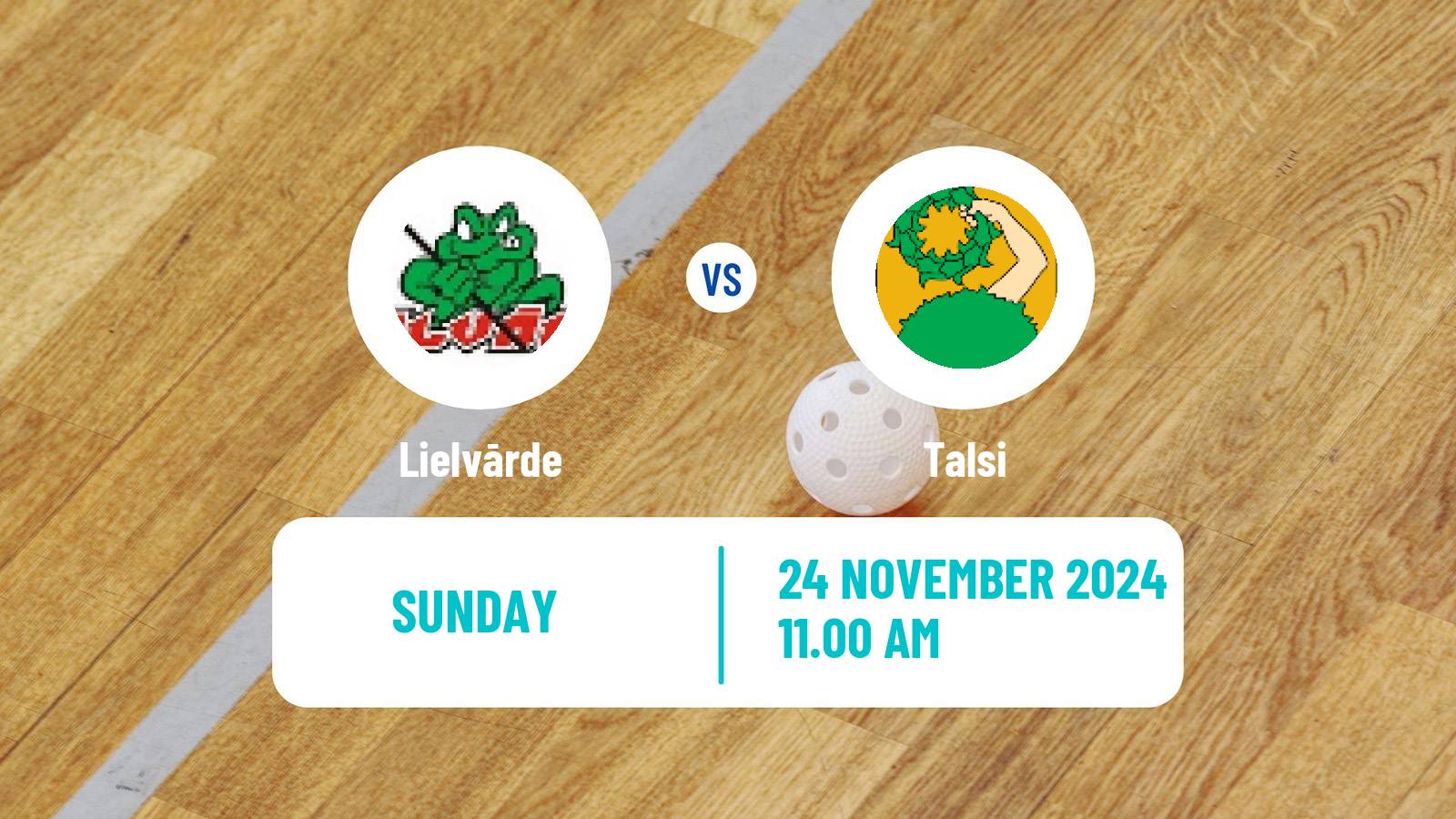 Floorball Latvian Elvi Liga Lielvārde - Talsi