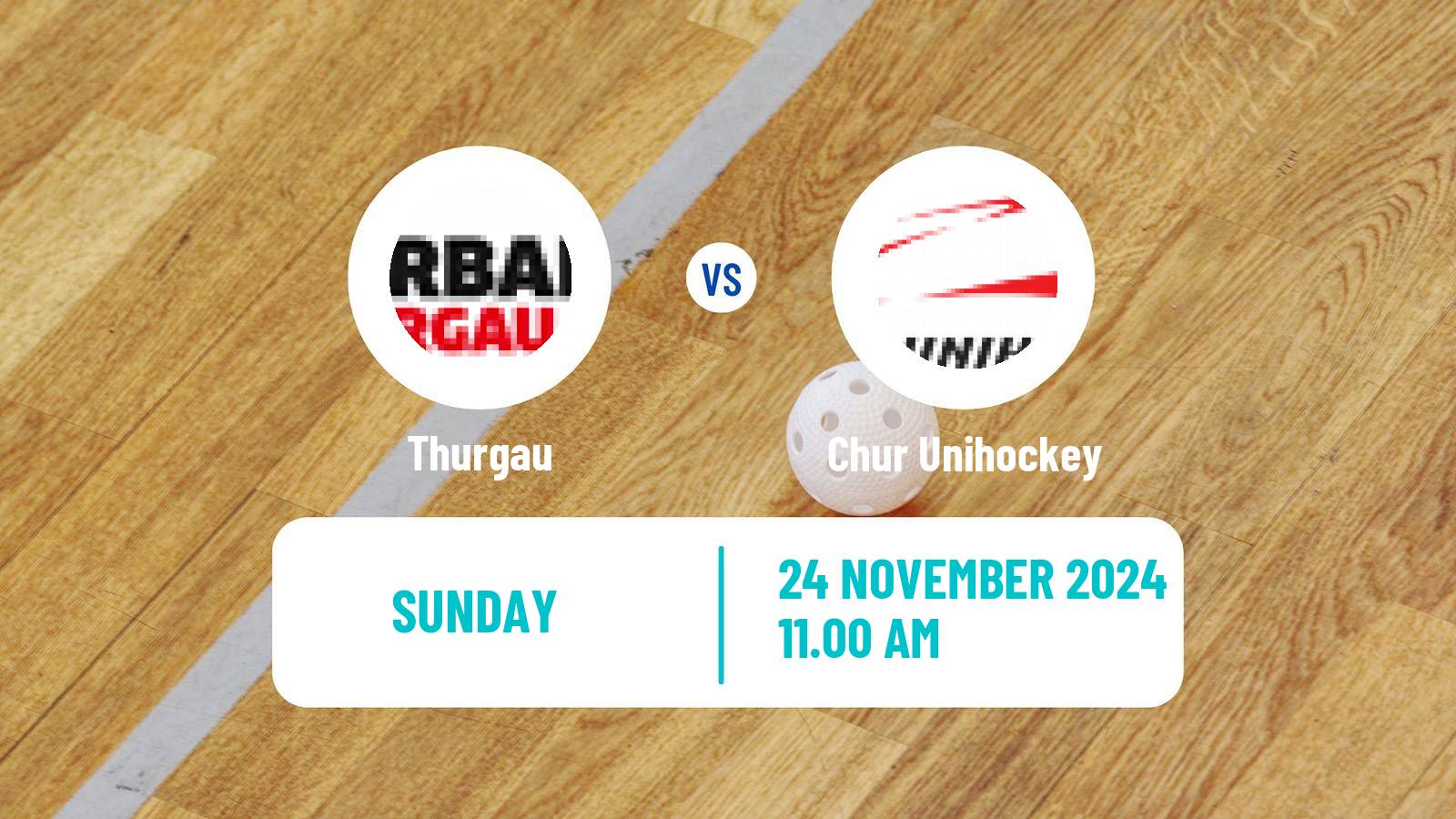 Floorball Swiss NLA Floorball Thurgau - Chur Unihockey