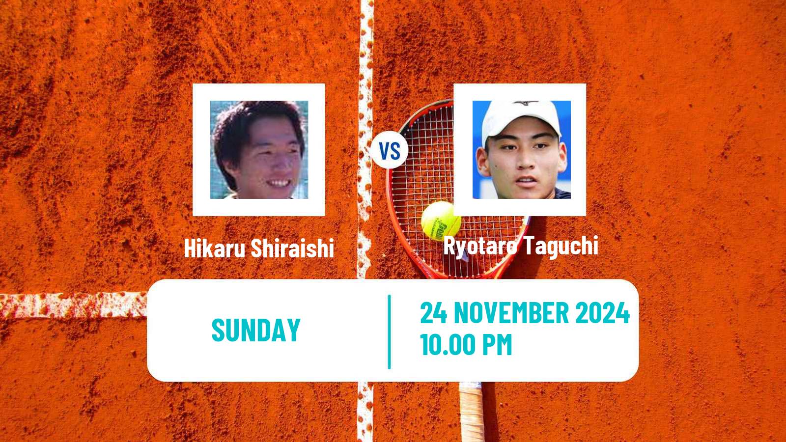 Tennis Yokkaichi Challenger Men Hikaru Shiraishi - Ryotaro Taguchi