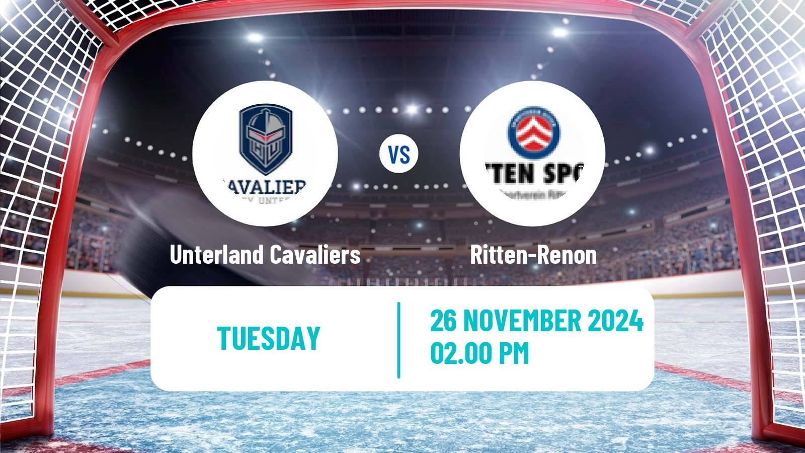 Hockey Alps Hockey League Unterland Cavaliers - Ritten-Renon