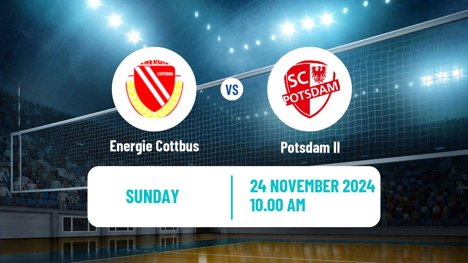 Volleyball German 2 Bundesliga North Volleyball Women Energie Cottbus - Potsdam II