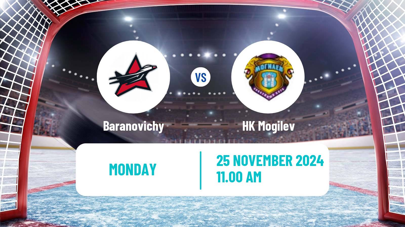 Hockey Belarusian Extraleague Baranovichy - Mogilev