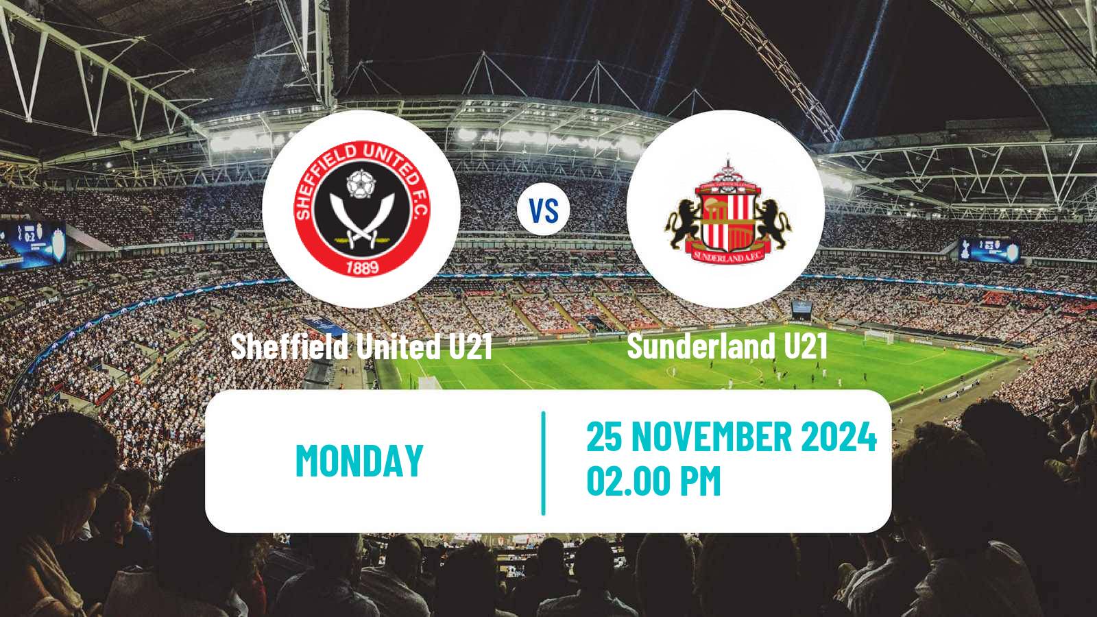 Soccer English Premier League Cup Sheffield United U21 - Sunderland U21