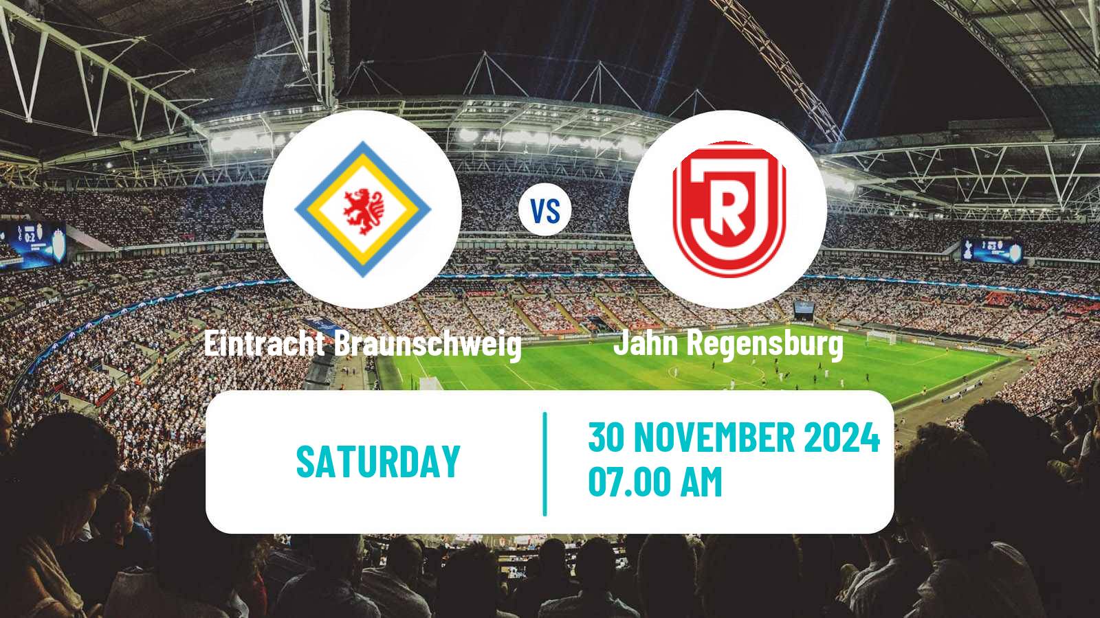 Soccer German 2 Bundesliga Eintracht Braunschweig - Jahn Regensburg