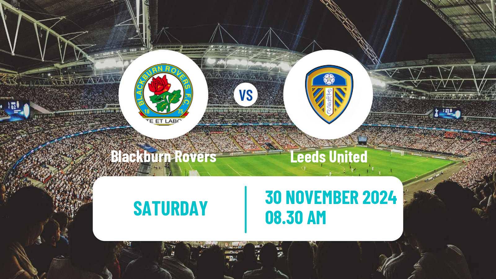 Soccer English League Championship Blackburn Rovers - Leeds United