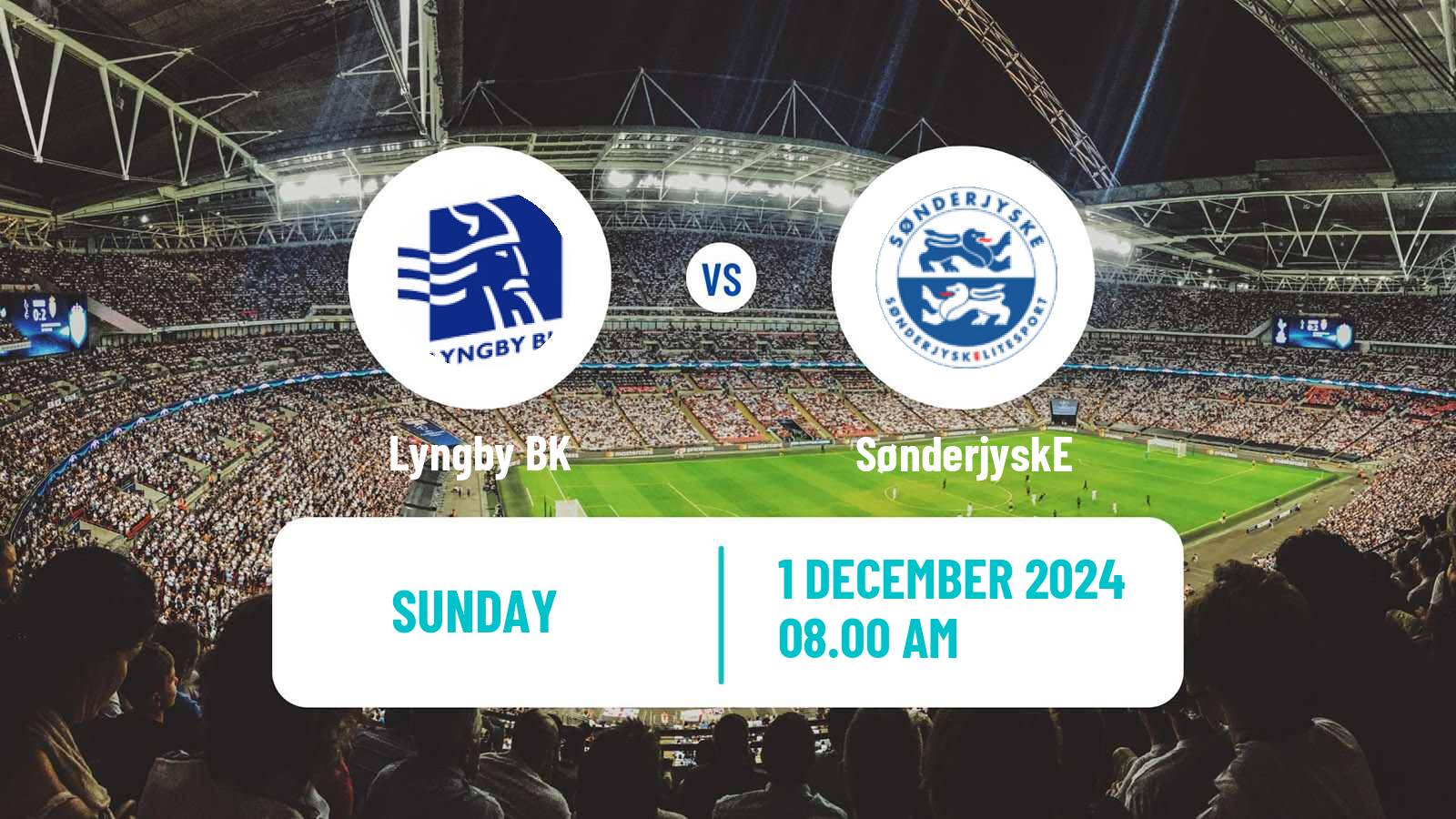 Soccer Danish Superliga Lyngby BK - SønderjyskE