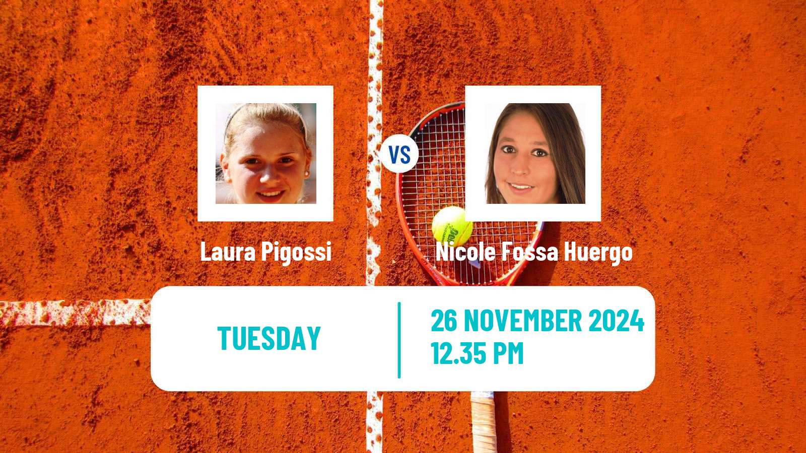 Tennis Buenos Aires Challenger Women Laura Pigossi - Nicole Fossa Huergo