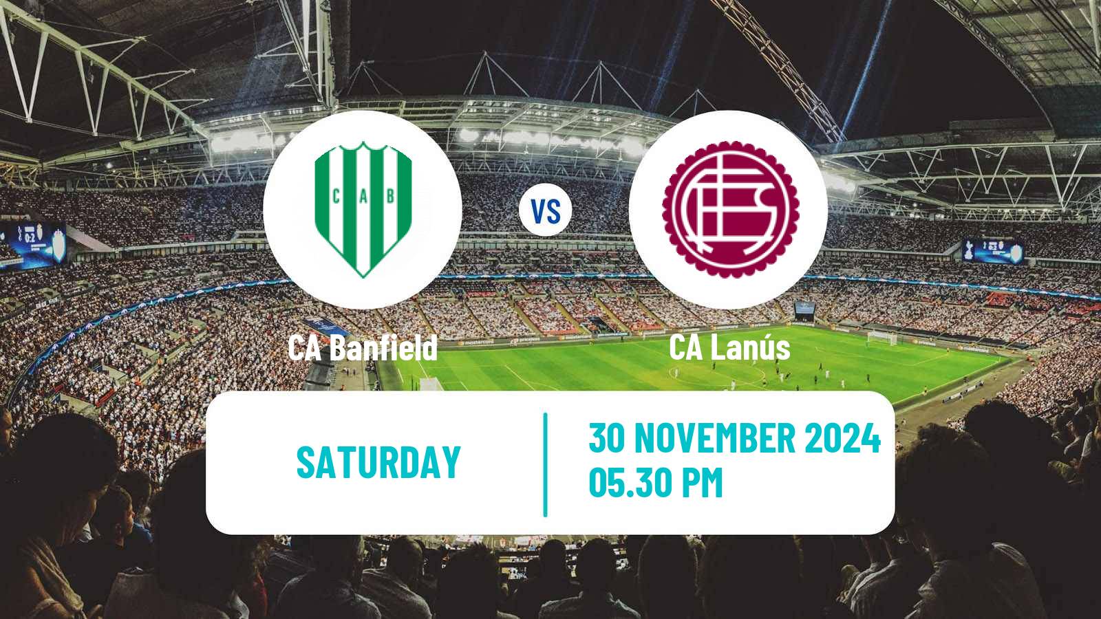 Soccer Argentinian Liga Profesional Banfield - Lanús