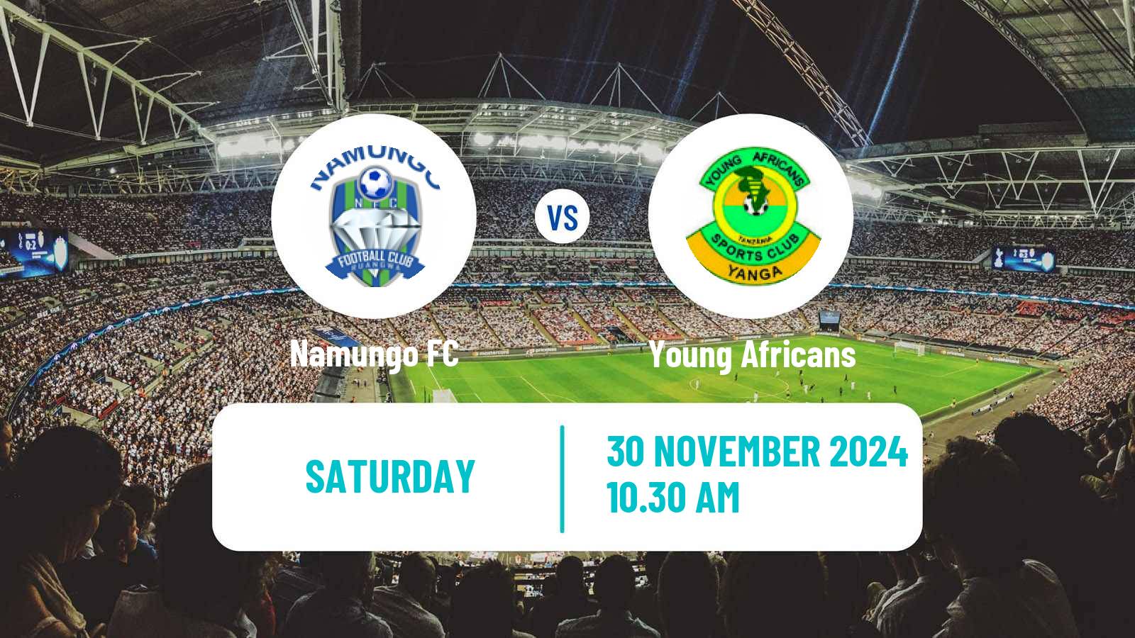 Soccer Tanzanian Premier League Namungo - Young Africans