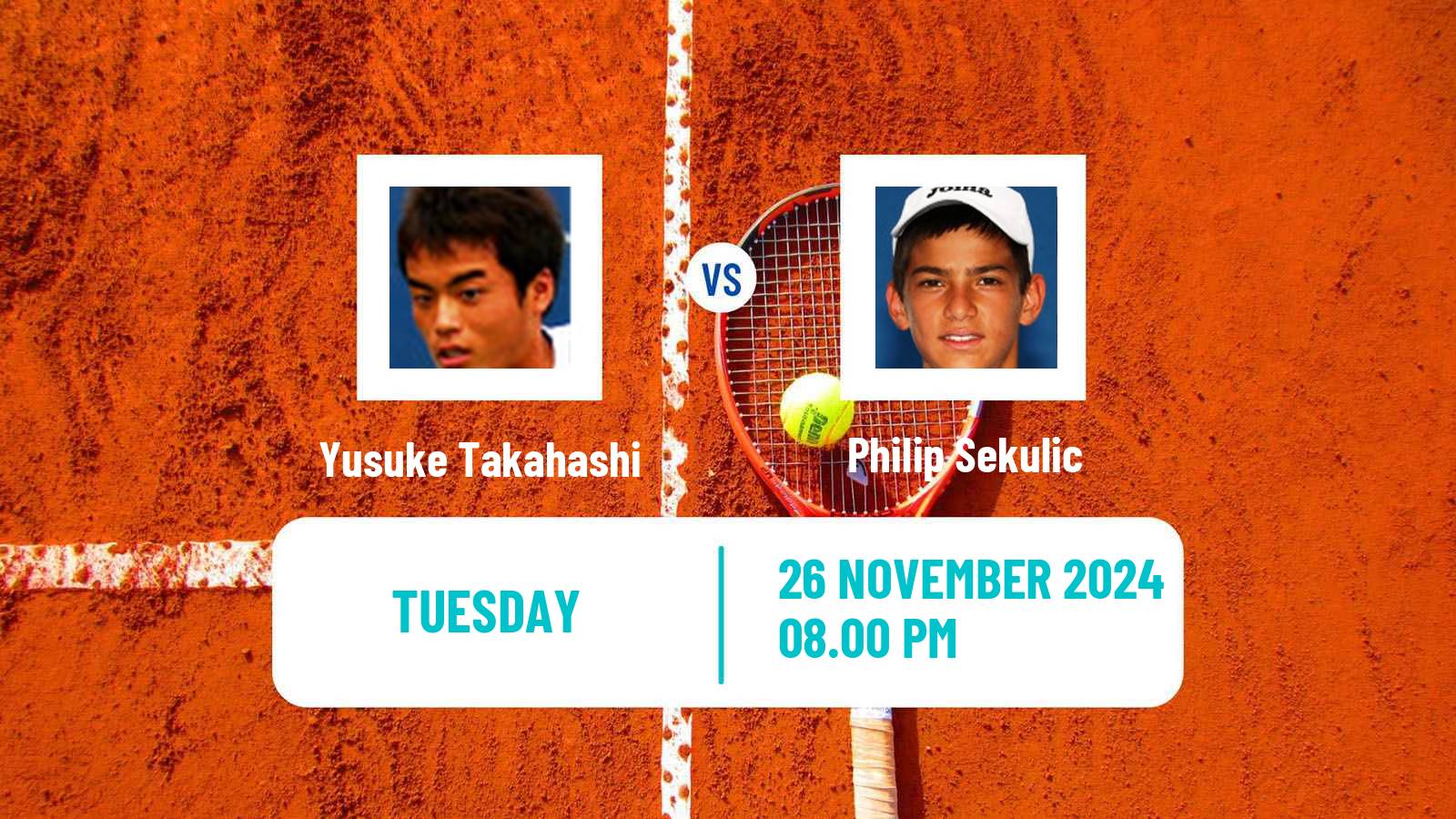 Tennis Yokkaichi Challenger Men Yusuke Takahashi - Philip Sekulic