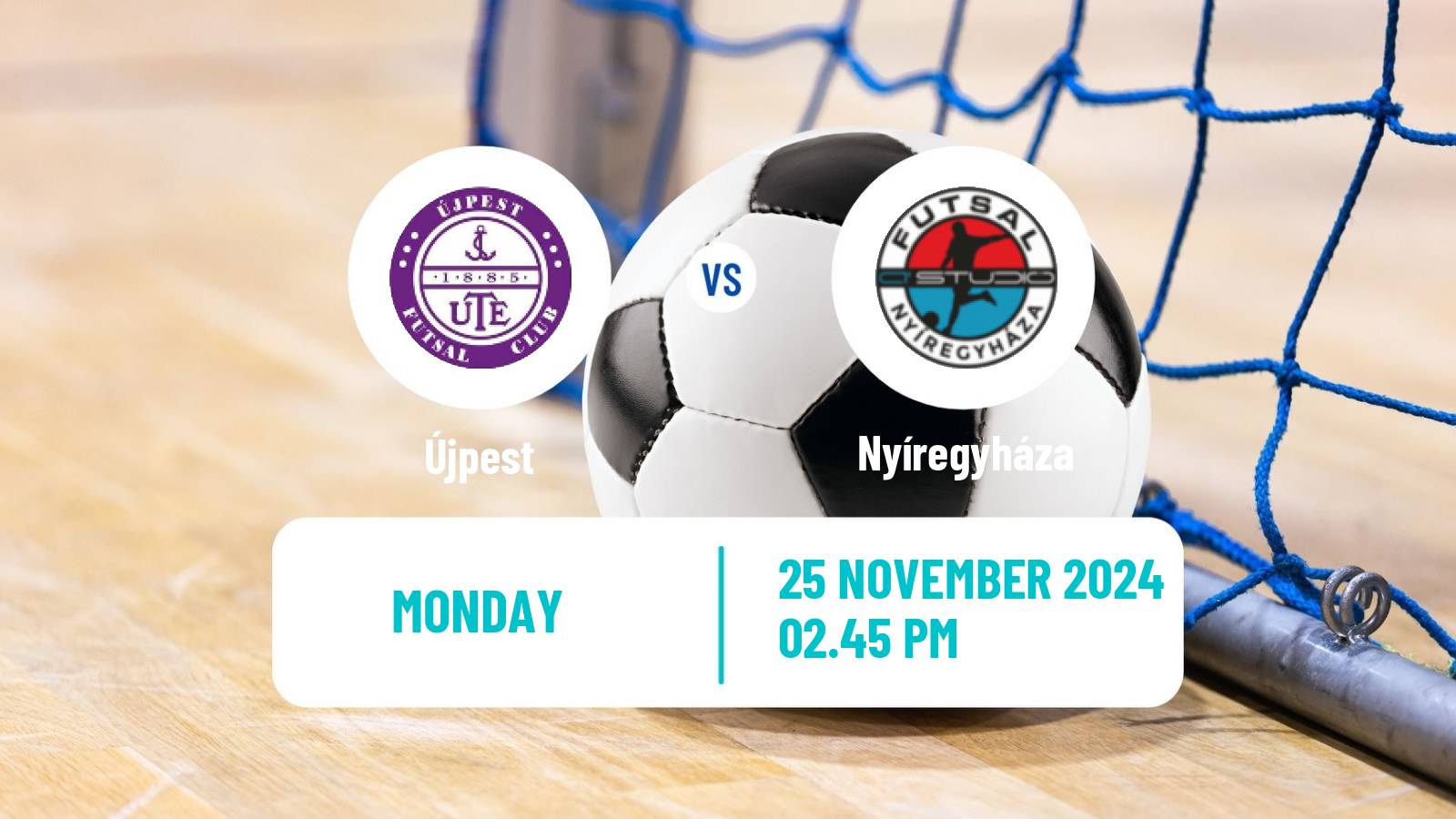 Futsal Hungarian NB I Futsal Újpest - Nyíregyháza