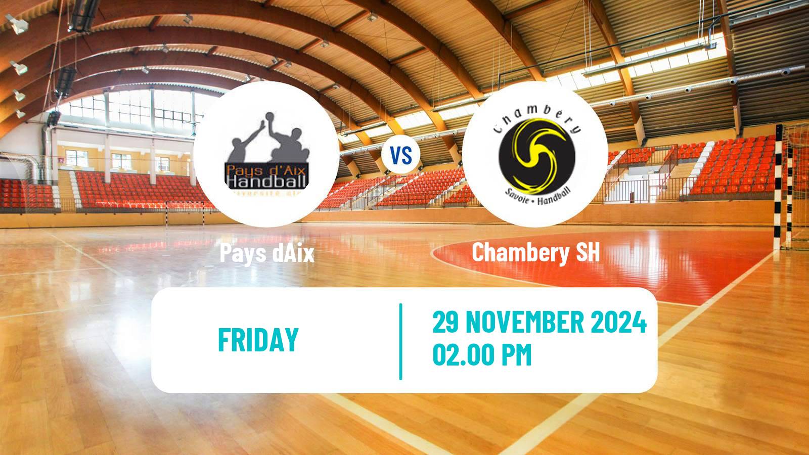 Handball French Starligue Handball Pays dAix - Chambery SH