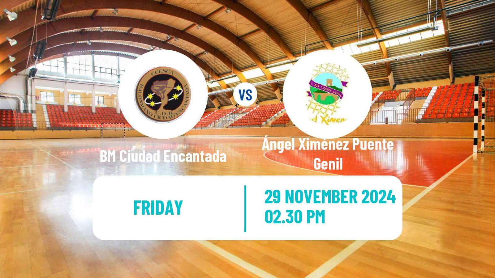 Handball Spanish Liga ASOBAL BM Ciudad Encantada - Ángel Ximénez Puente Genil