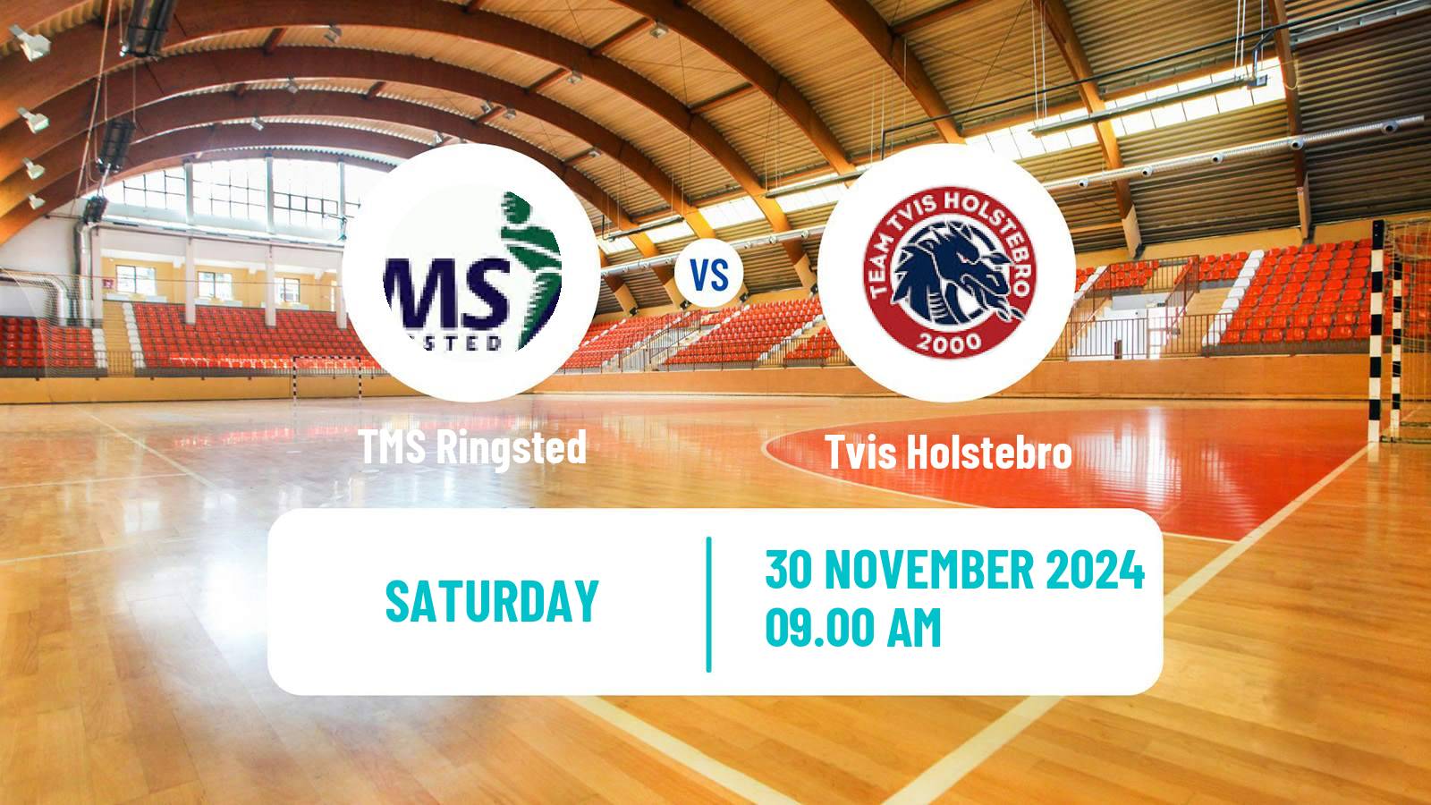 Handball Danish Handbold Ligaen Ringsted - Tvis Holstebro