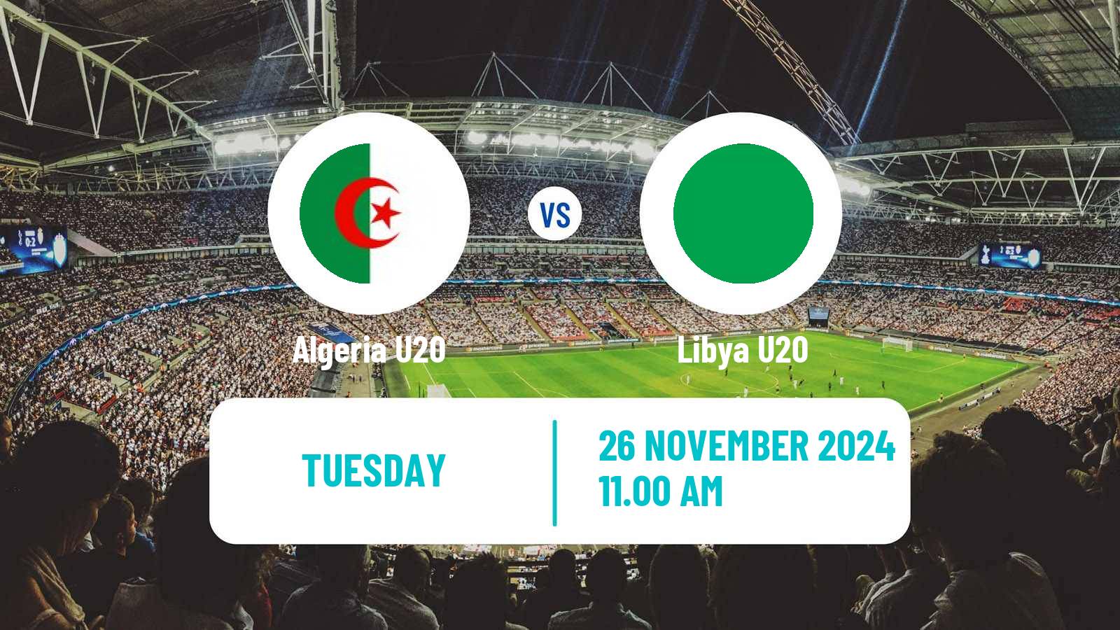 Soccer Friendly Algeria U20 - Libya U20