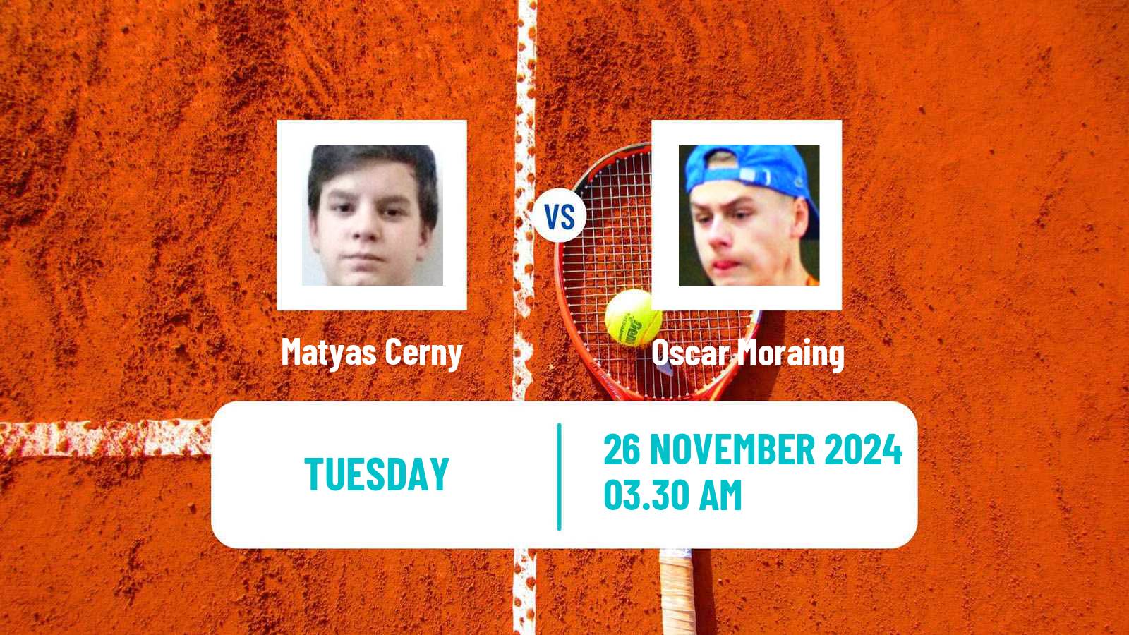 Tennis ITF M15 Monastir 48 Men Matyas Cerny - Oscar Moraing