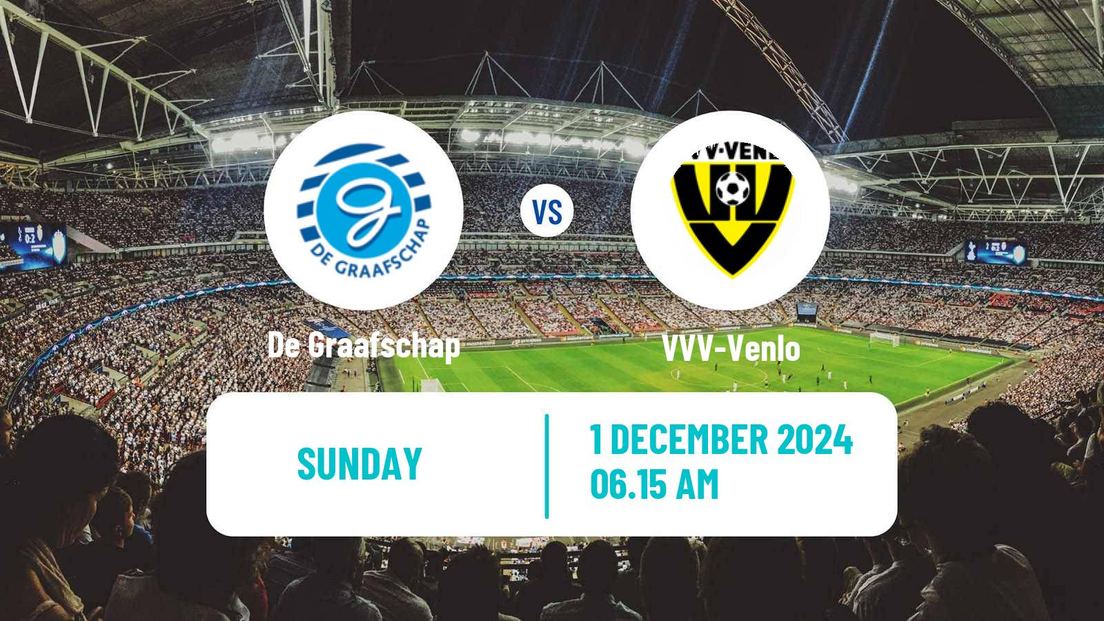 Soccer Dutch Eerste Divisie De Graafschap - VVV-Venlo