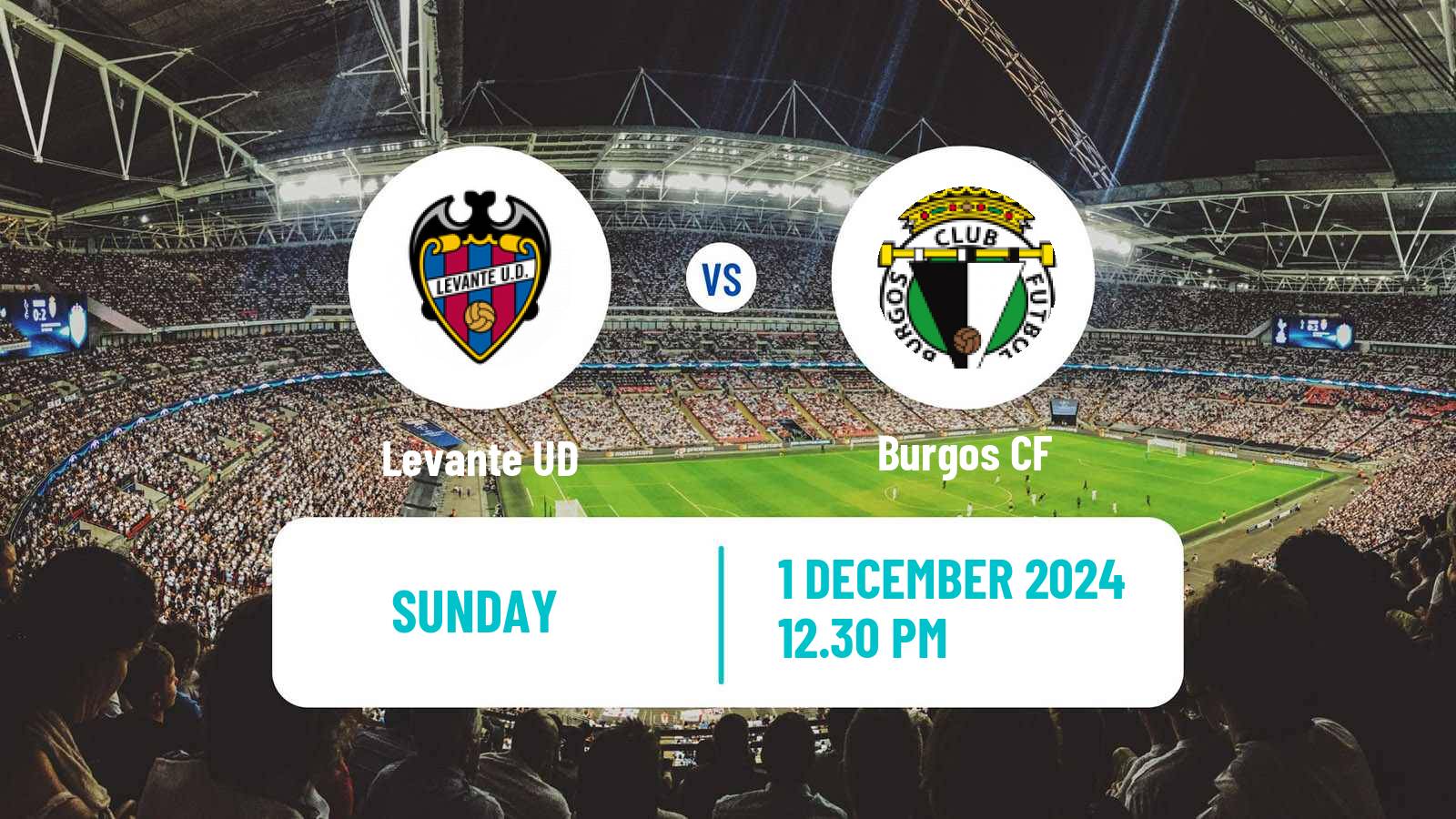 Soccer Spanish LaLiga2 Levante - Burgos