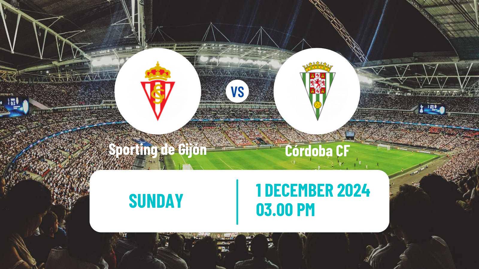 Soccer Spanish LaLiga2 Sporting de Gijón - Córdoba