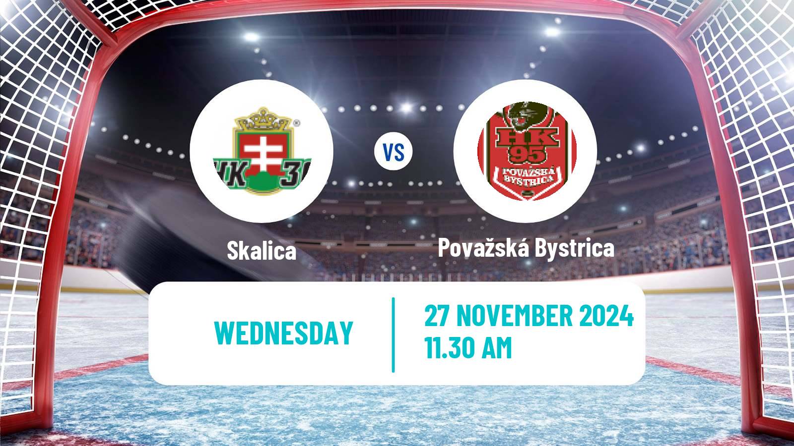 Hockey Slovak 1 Liga Hockey Skalica - Považská Bystrica