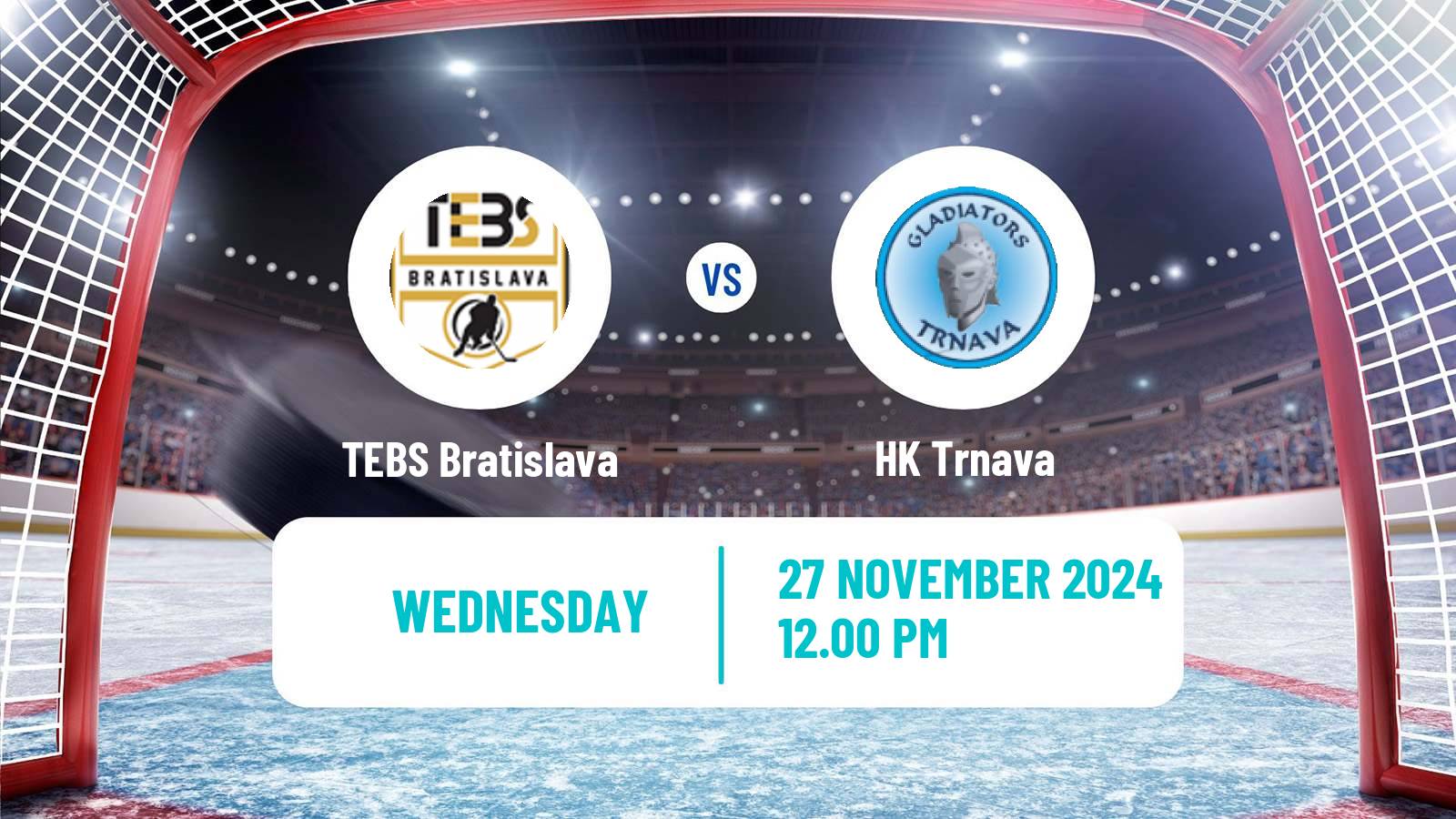 Hockey Slovak 1 Liga Hockey TEBS Bratislava - Trnava