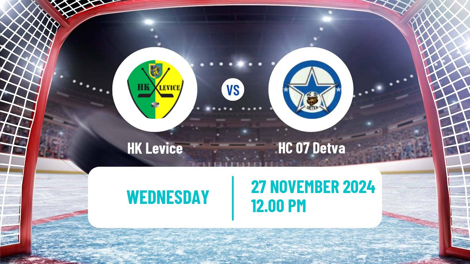 Hockey Slovak 1 Liga Hockey Levice - Detva