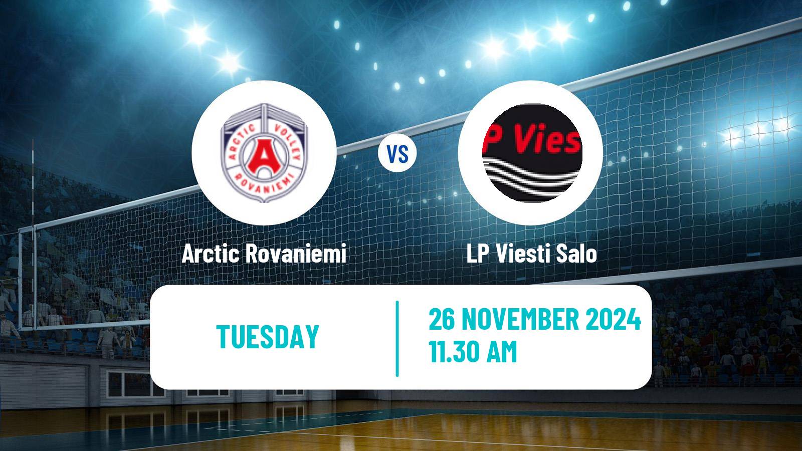 Volleyball Finnish Mestaruusliiga Volleyball Women Arctic Rovaniemi - LP Viesti Salo