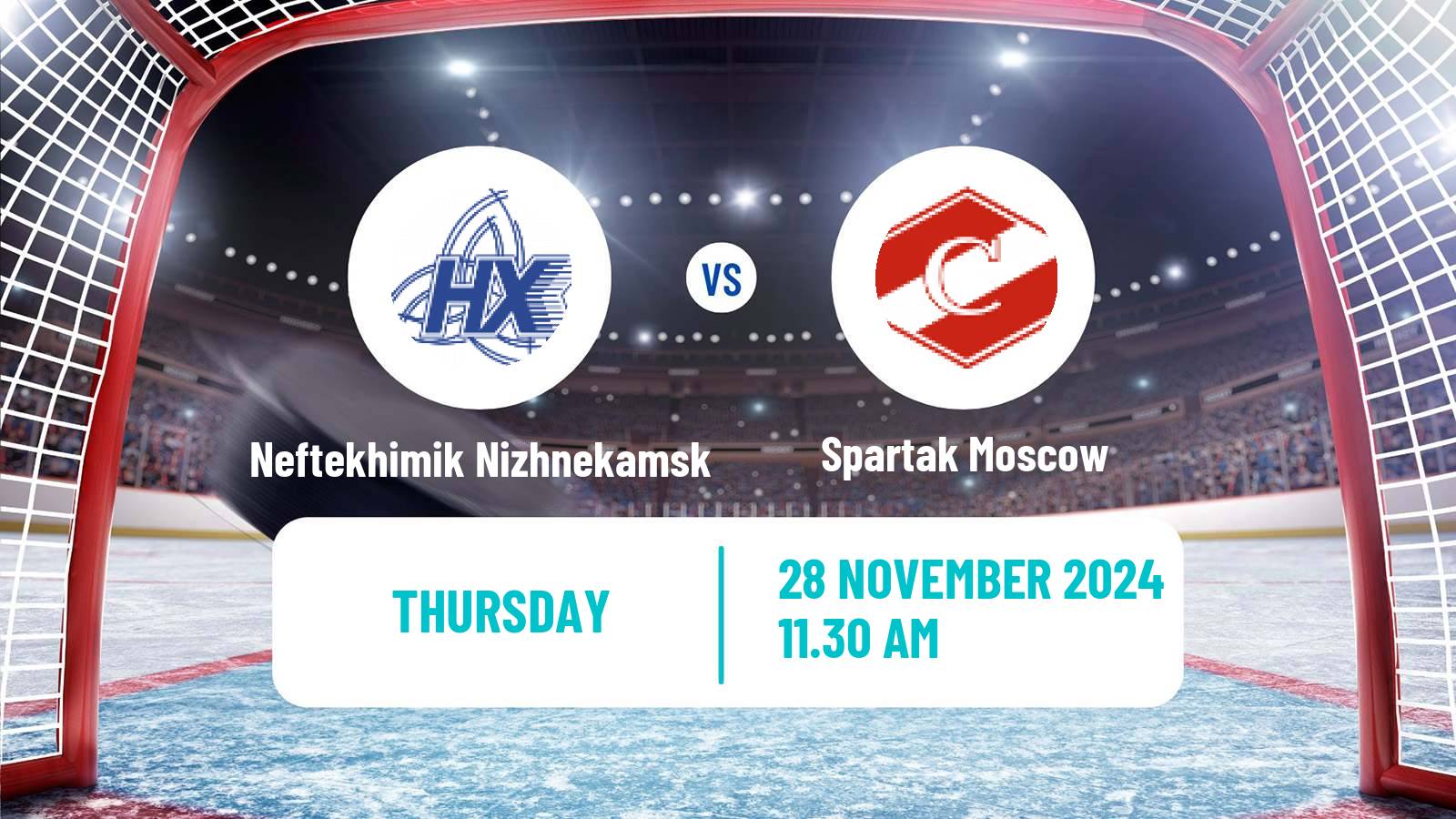 Hockey KHL Neftekhimik Nizhnekamsk - Spartak Moscow