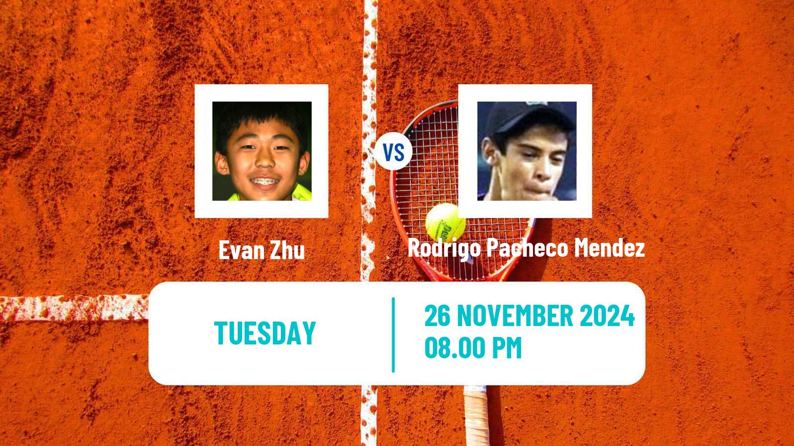 Tennis Manzanillo Challenger Men Evan Zhu - Rodrigo Pacheco Mendez