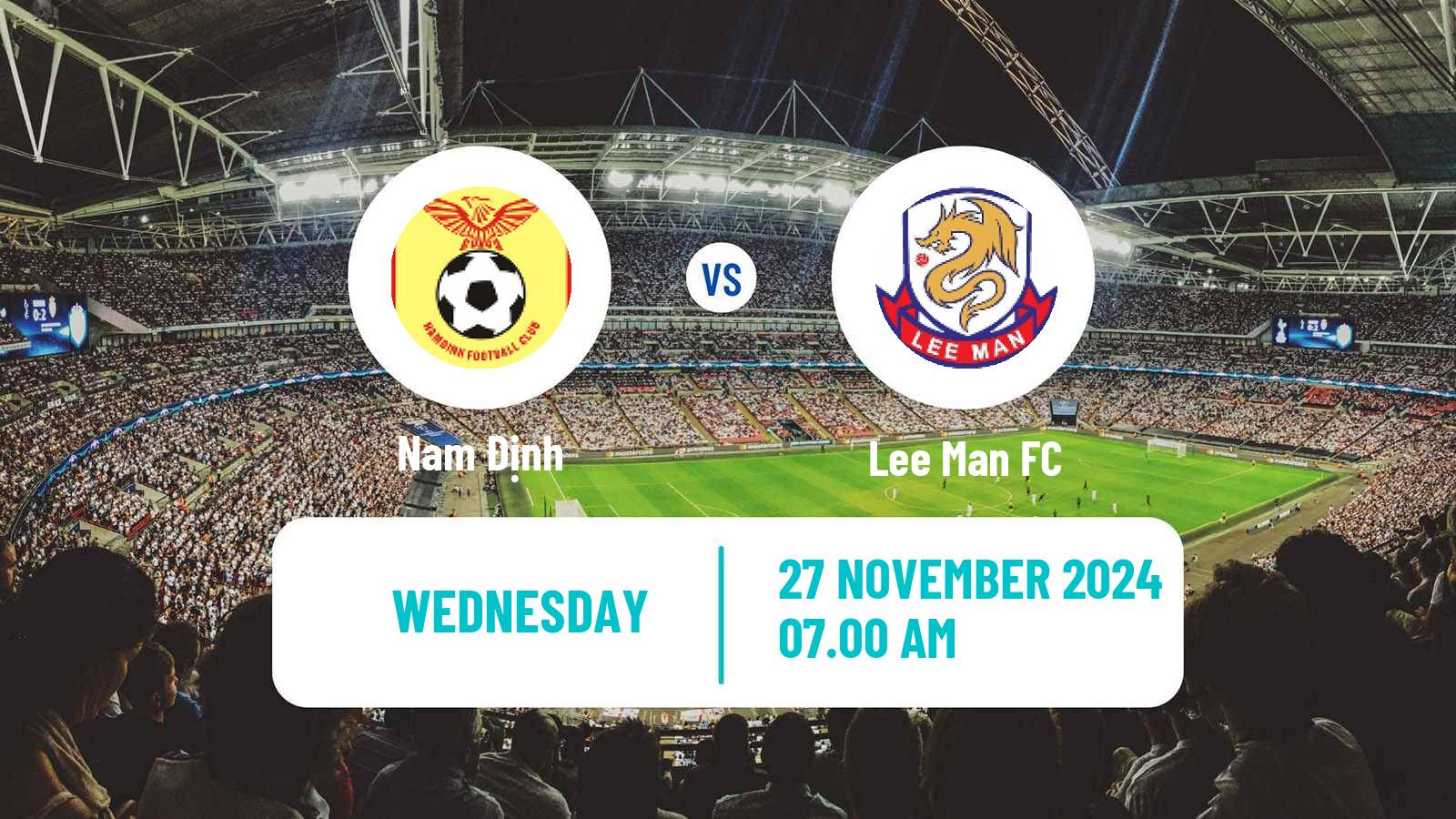 Soccer AFC Champions League 2 Nam Định - Lee Man