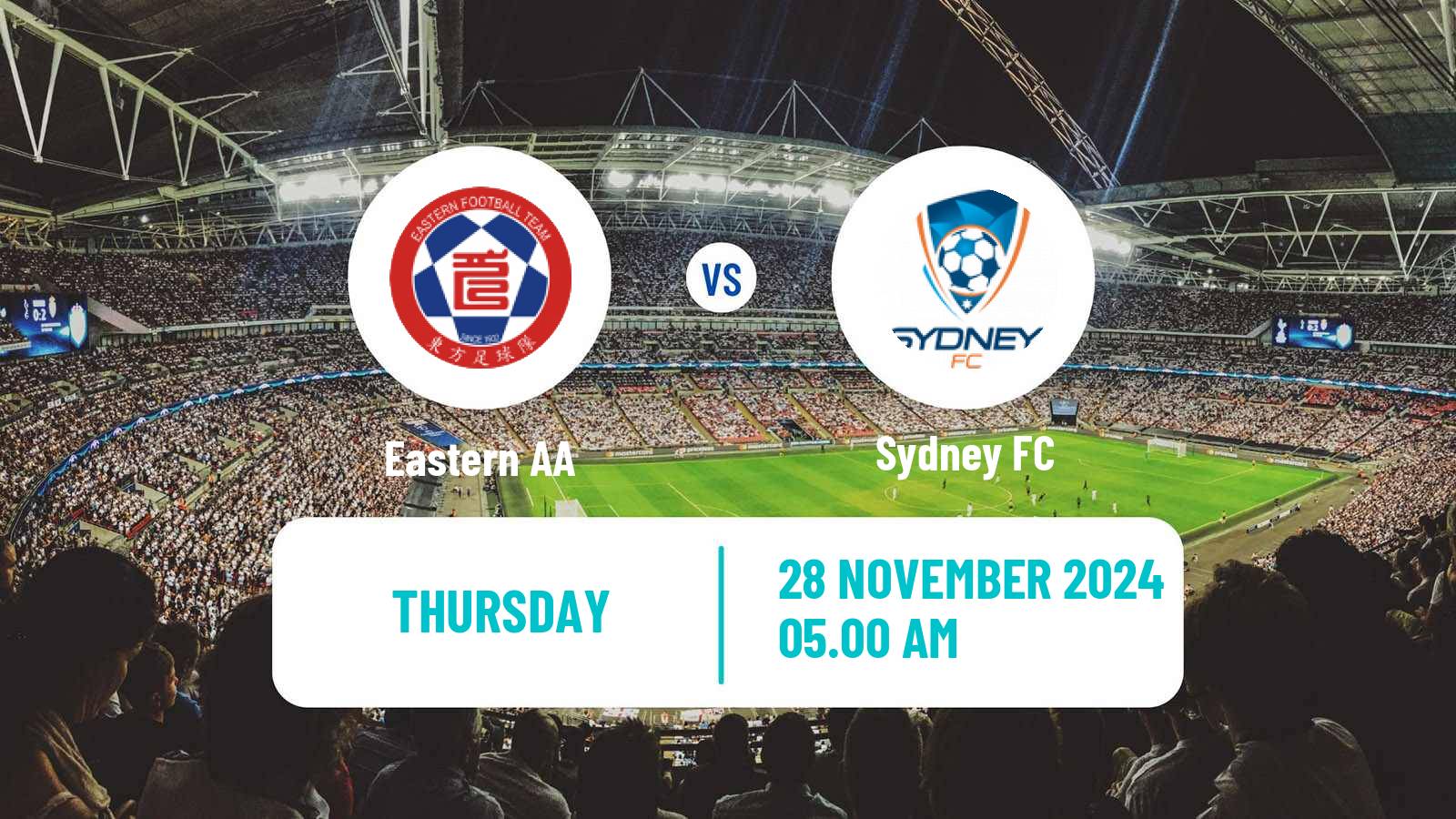 Soccer AFC Champions League 2 Eastern AA - Sydney