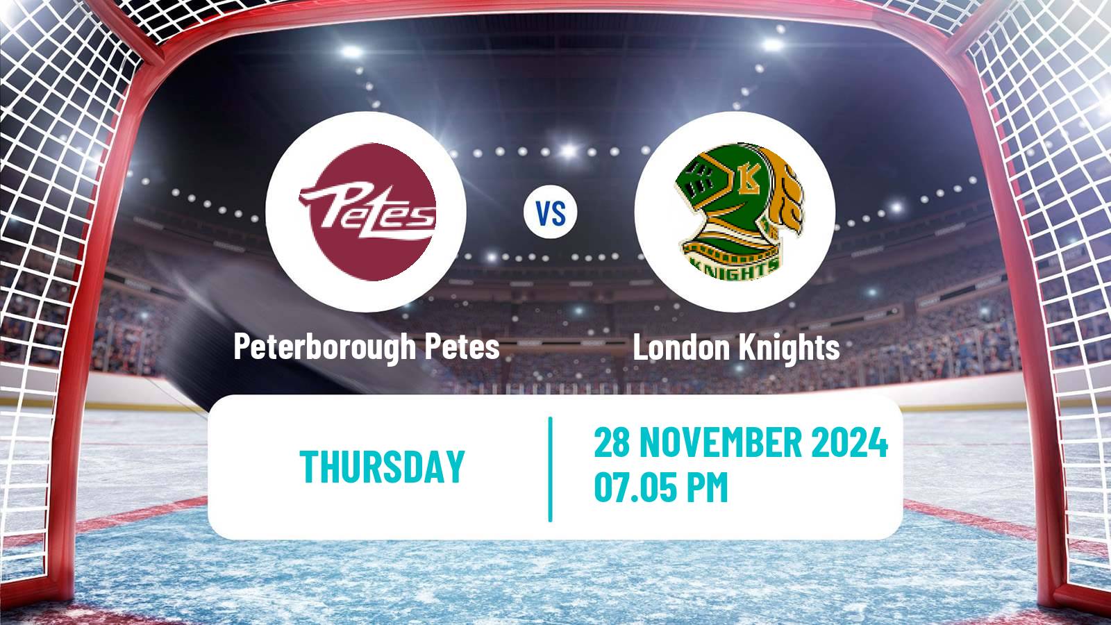 Hockey OHL Peterborough Petes - London Knights