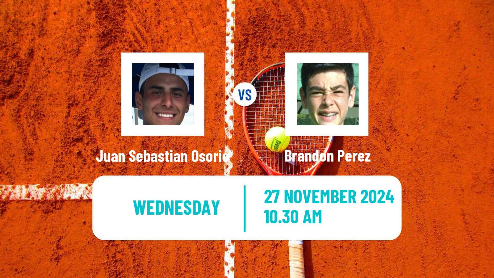 Tennis ITF M15 Huamantla 5 Men Juan Sebastian Osorio - Brandon Perez