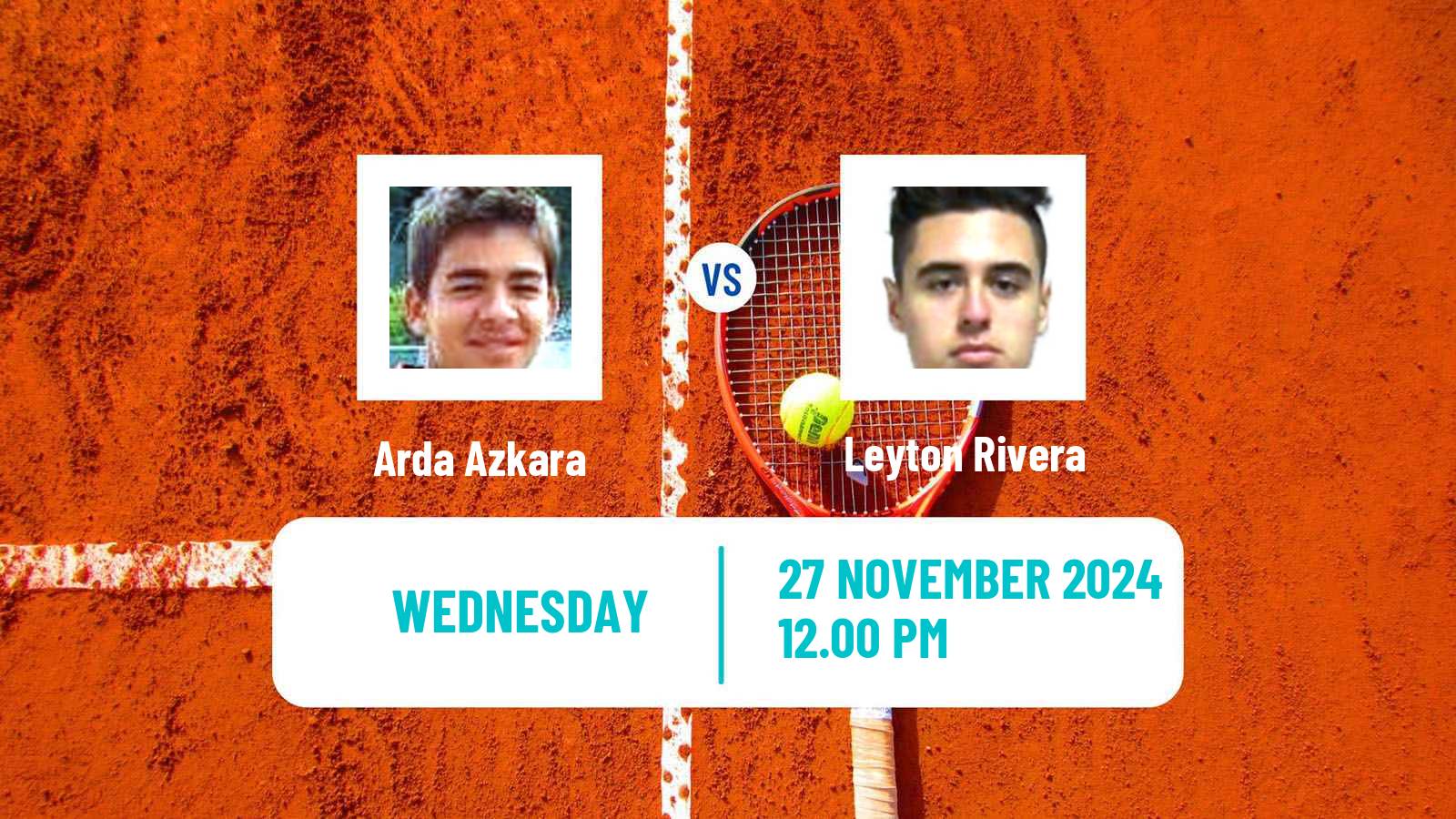 Tennis ITF M15 Huamantla 5 Men Arda Azkara - Leyton Rivera