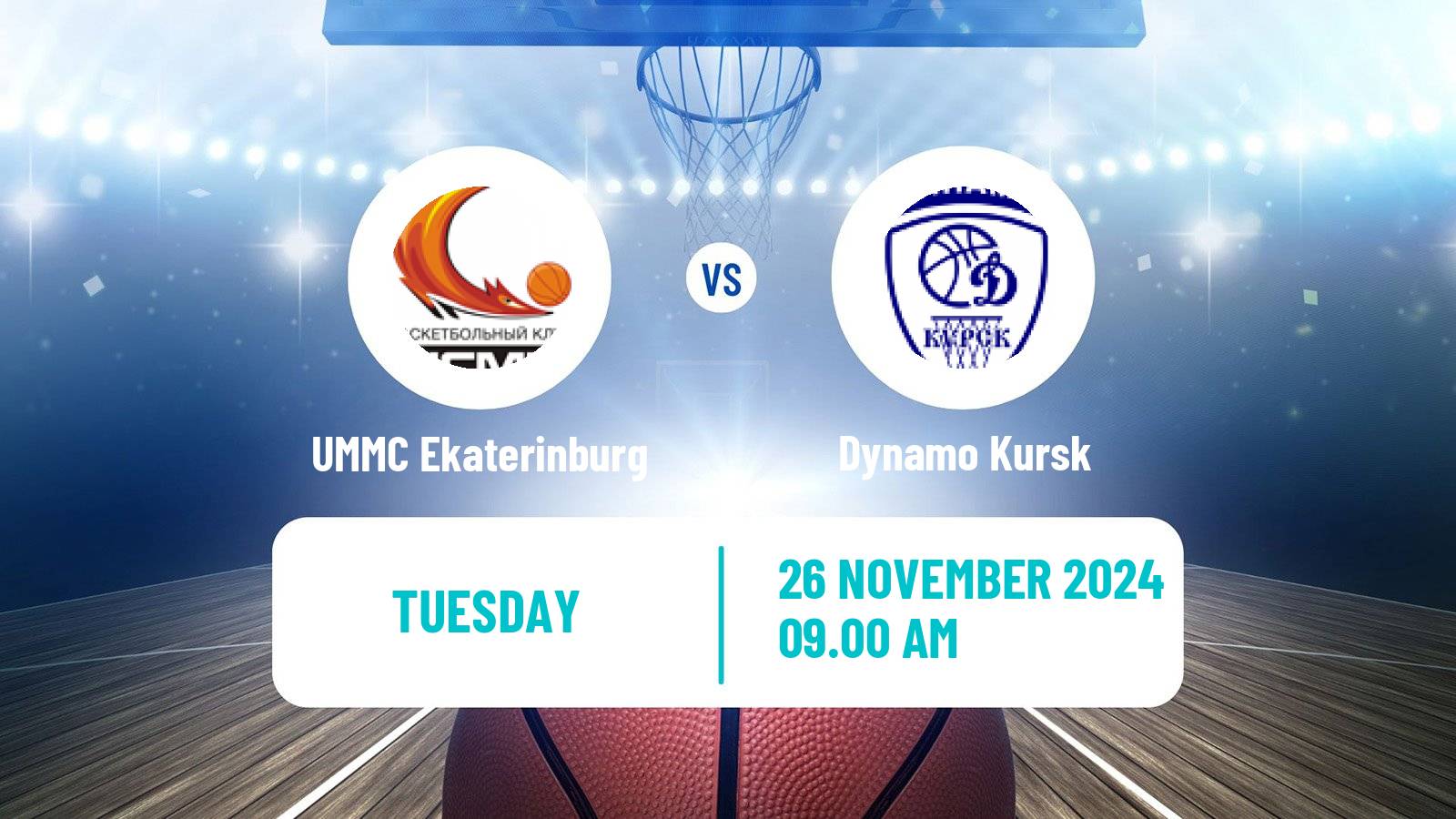 Basketball Russian Premier League Basketball Women UMMC Ekaterinburg - Dynamo Kursk